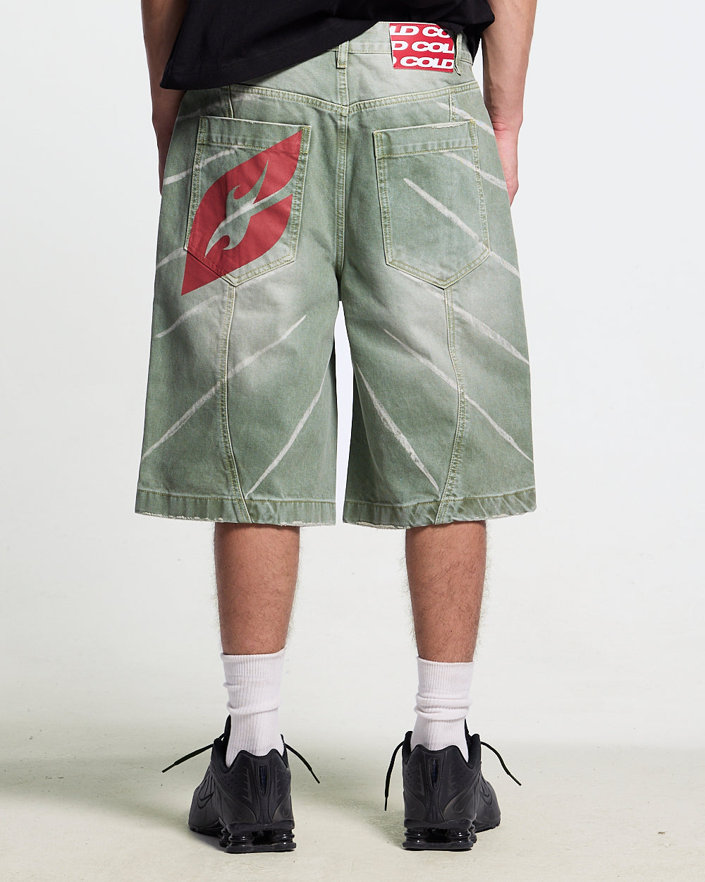 MUSIC RYTHIM SHORTS GREEN