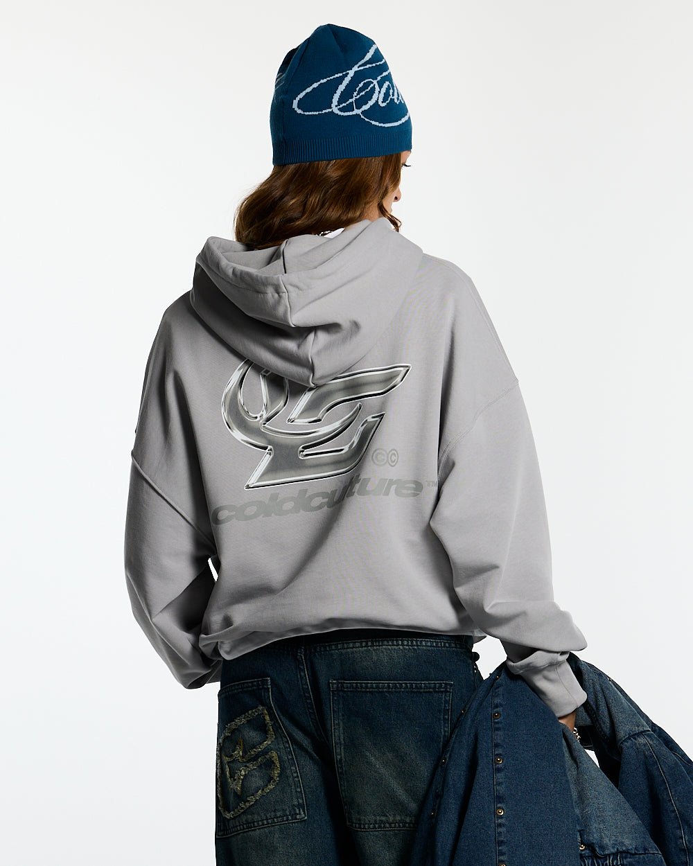 HYPERCHROME HOODIE PEARL GREY