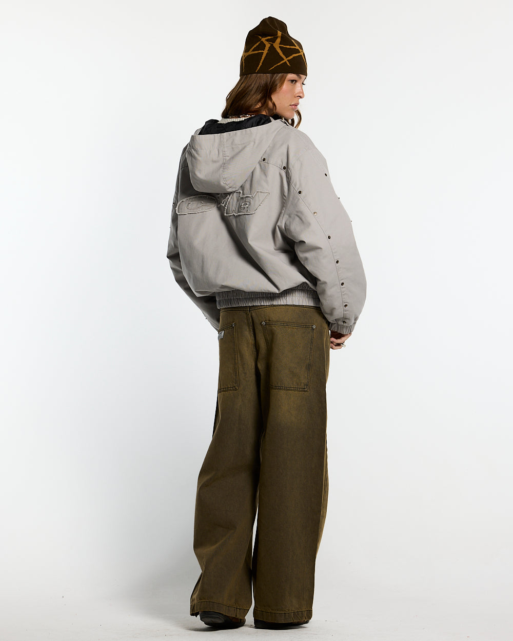 MIKE HOODED JACKET GREY