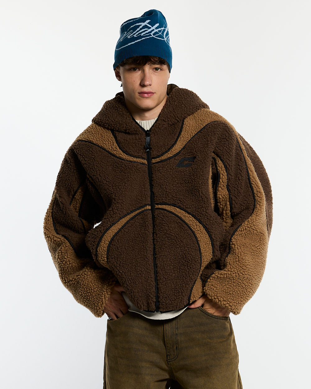 TAKE OFF FLEECE BROWN
