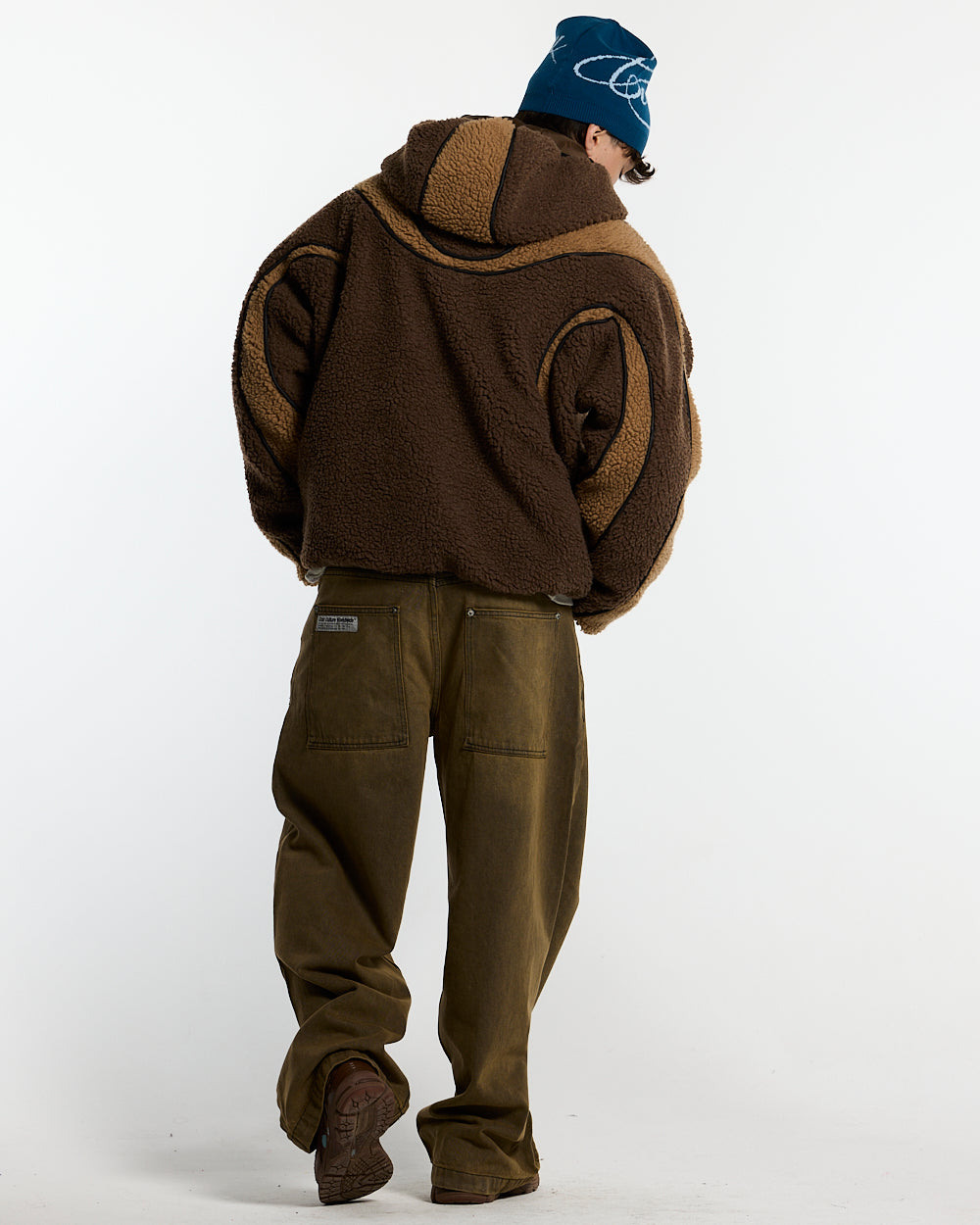 TAKE OFF FLEECE BROWN
