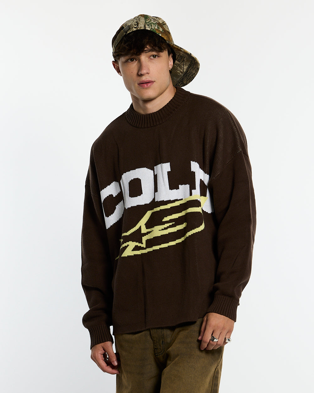 DAILY KNIT BROWN