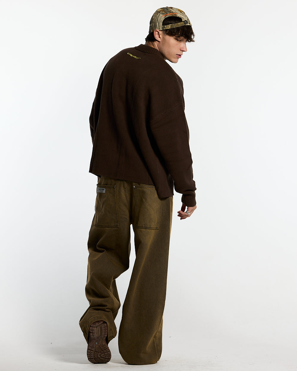 DAILY KNIT BROWN