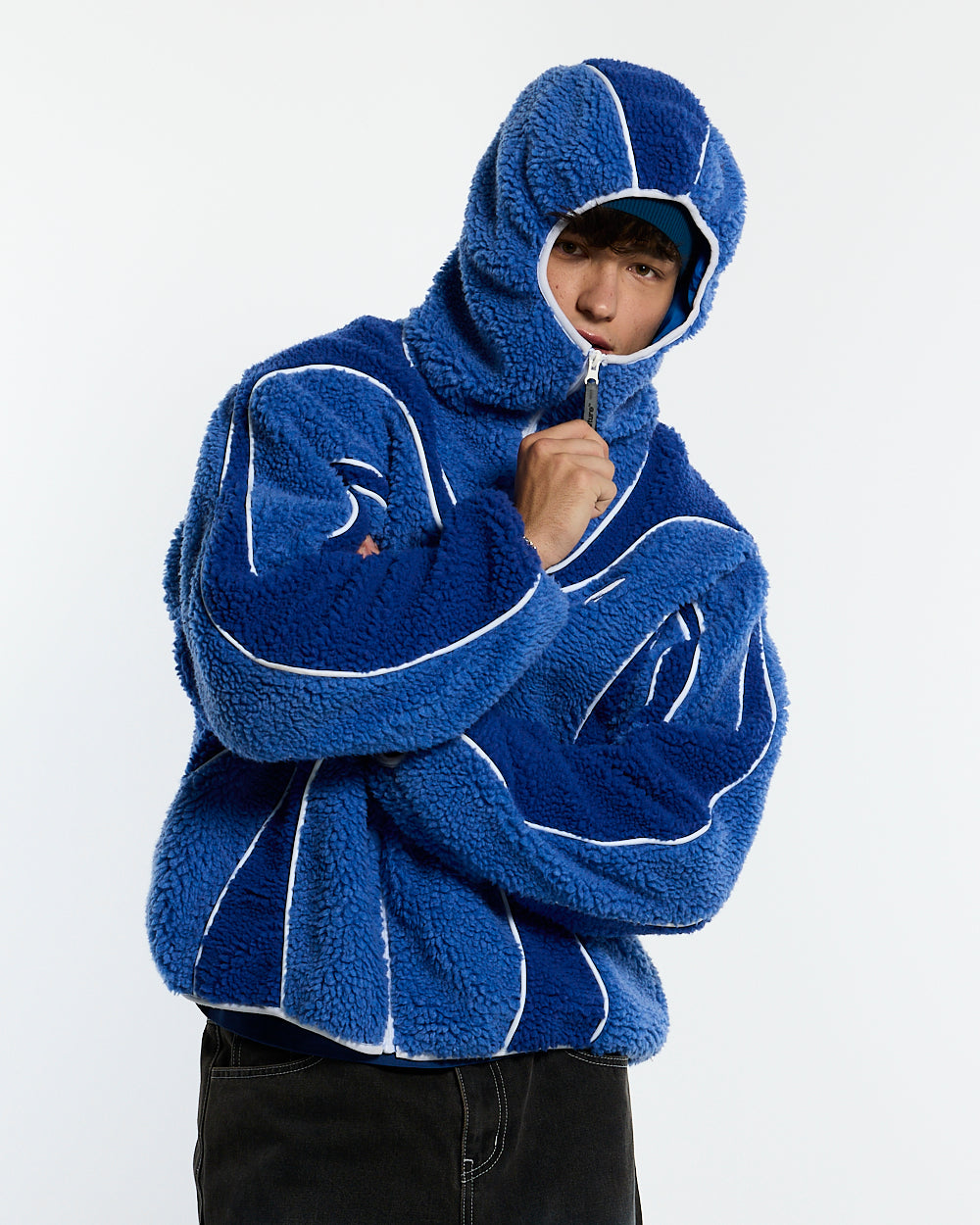 TAKE OFF FLEECE BLUE