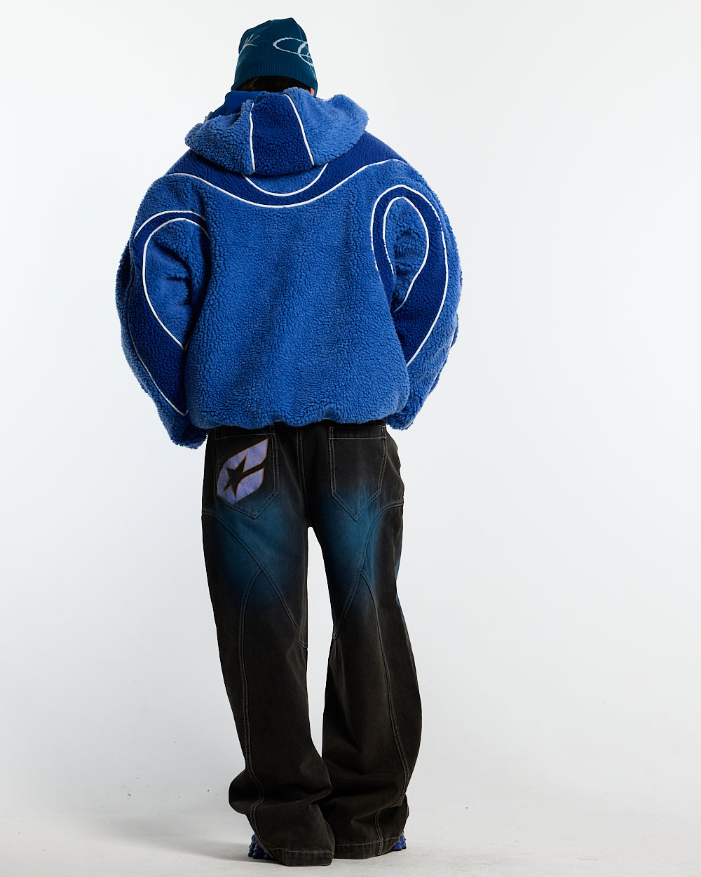 TAKE OFF FLEECE BLUE