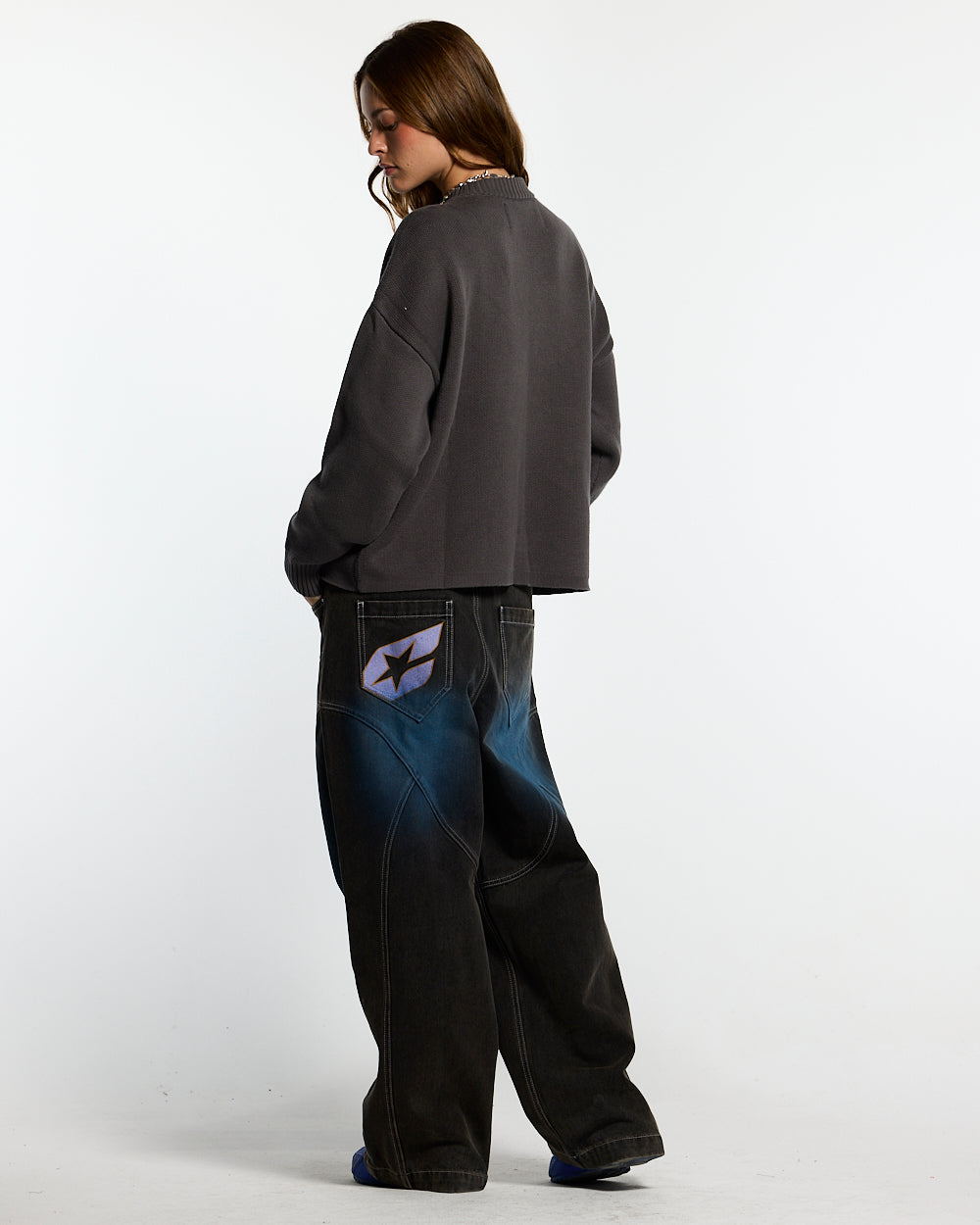SPIDER KNIT GREY