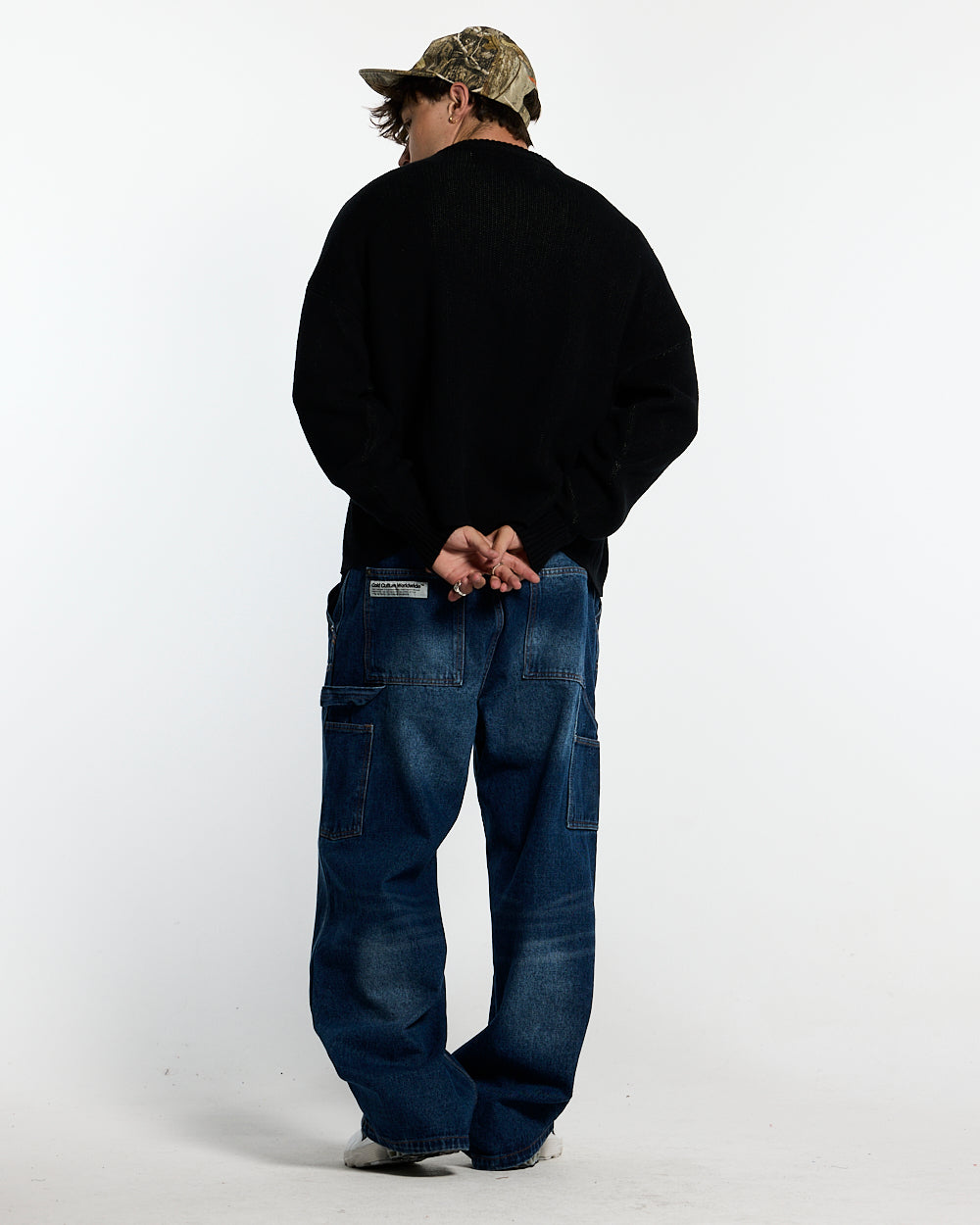 POISON KNIT BLACK AND GREEN