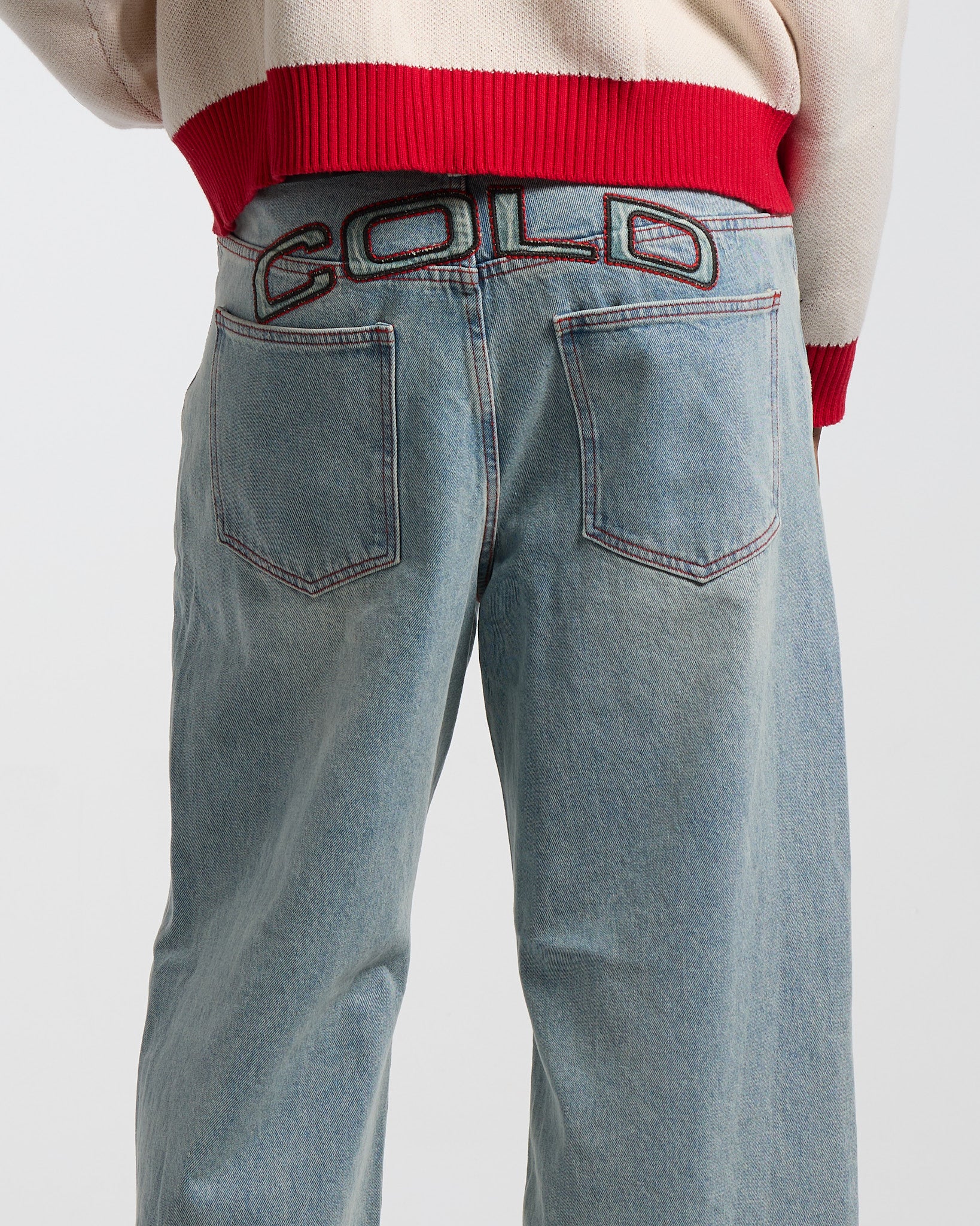 COWBOY V1 PANTS BLUE DENIM