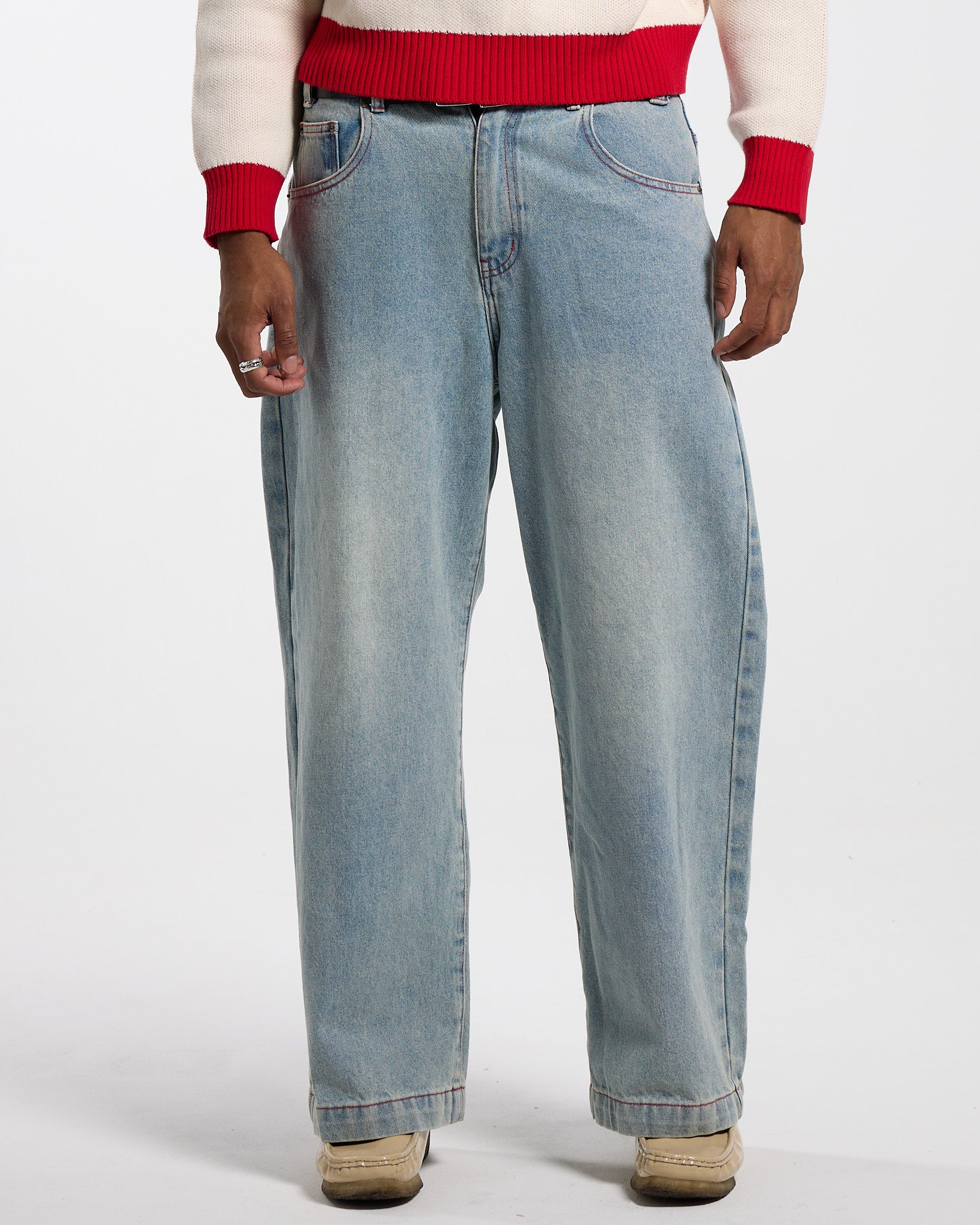 COWBOY V1 PANTS BLUE DENIM