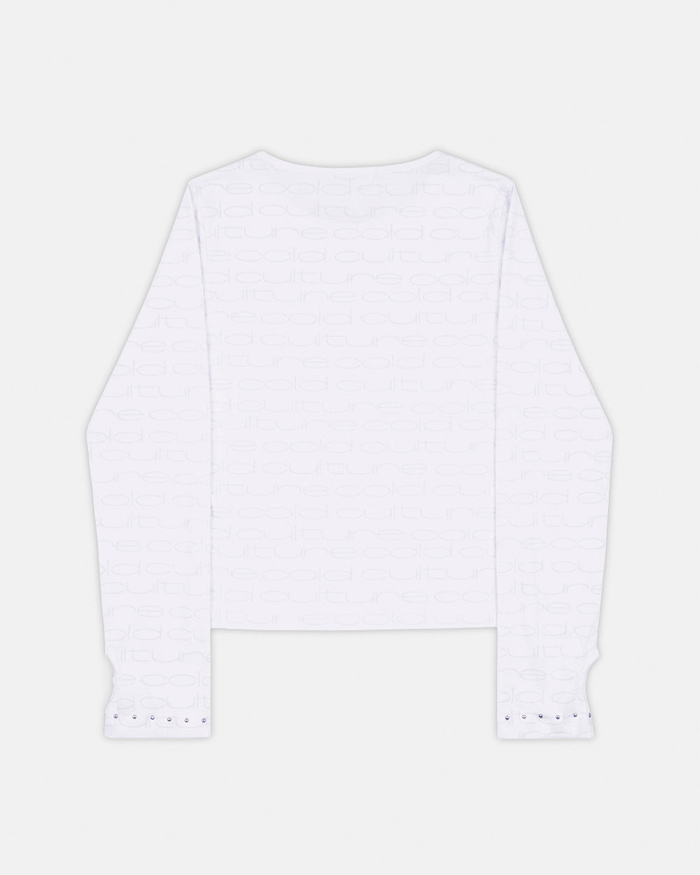 LOOPED LONGSLEEVE WOMAN OFF-WHITE