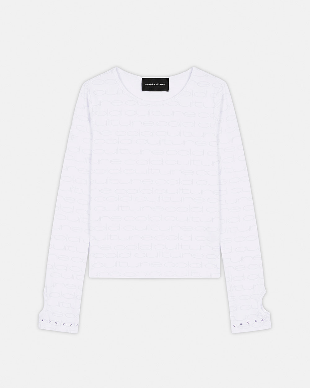 LOOPED LONGSLEEVE WOMAN OFF-WHITE