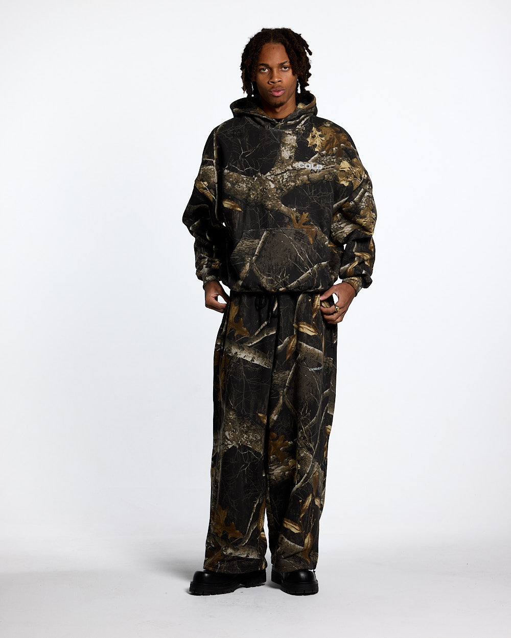 HOODIE REALTREE BLACK