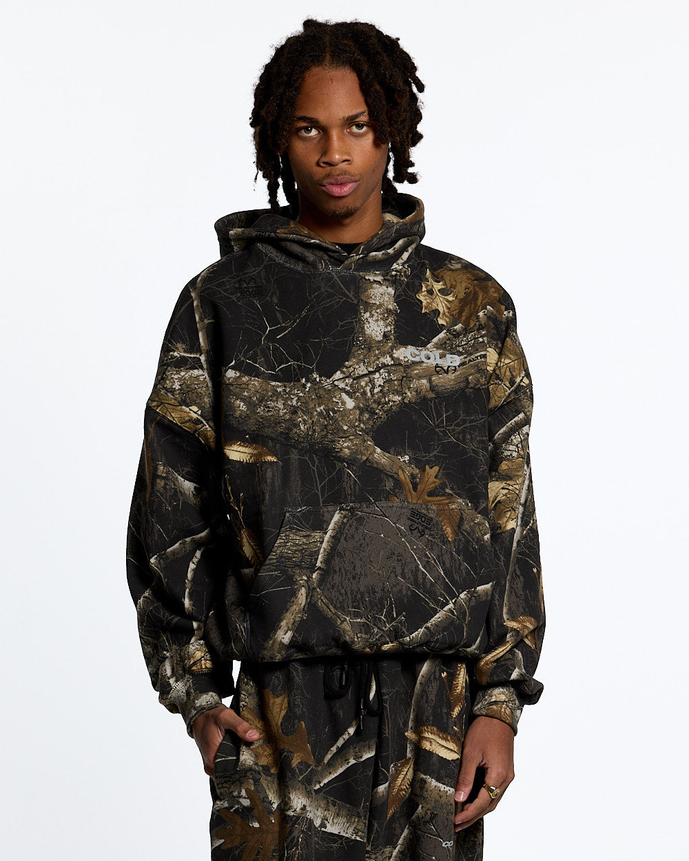 HOODIE REALTREE BLACK