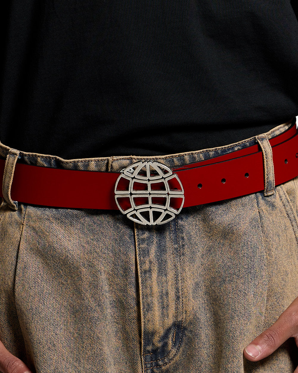 WORLD BELT VENOM RED