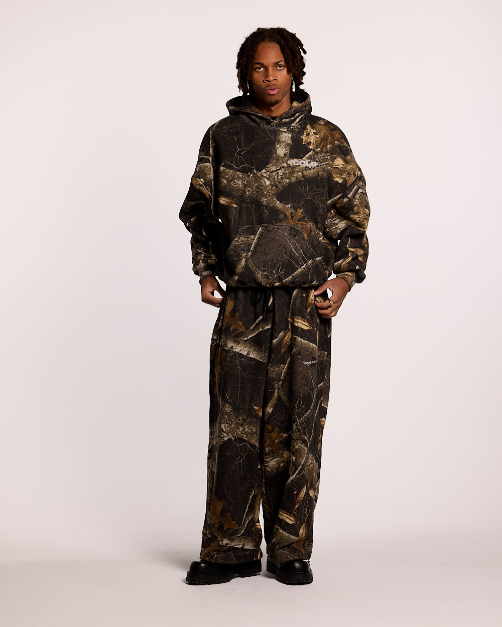 HOODIE REALTREE BLACK