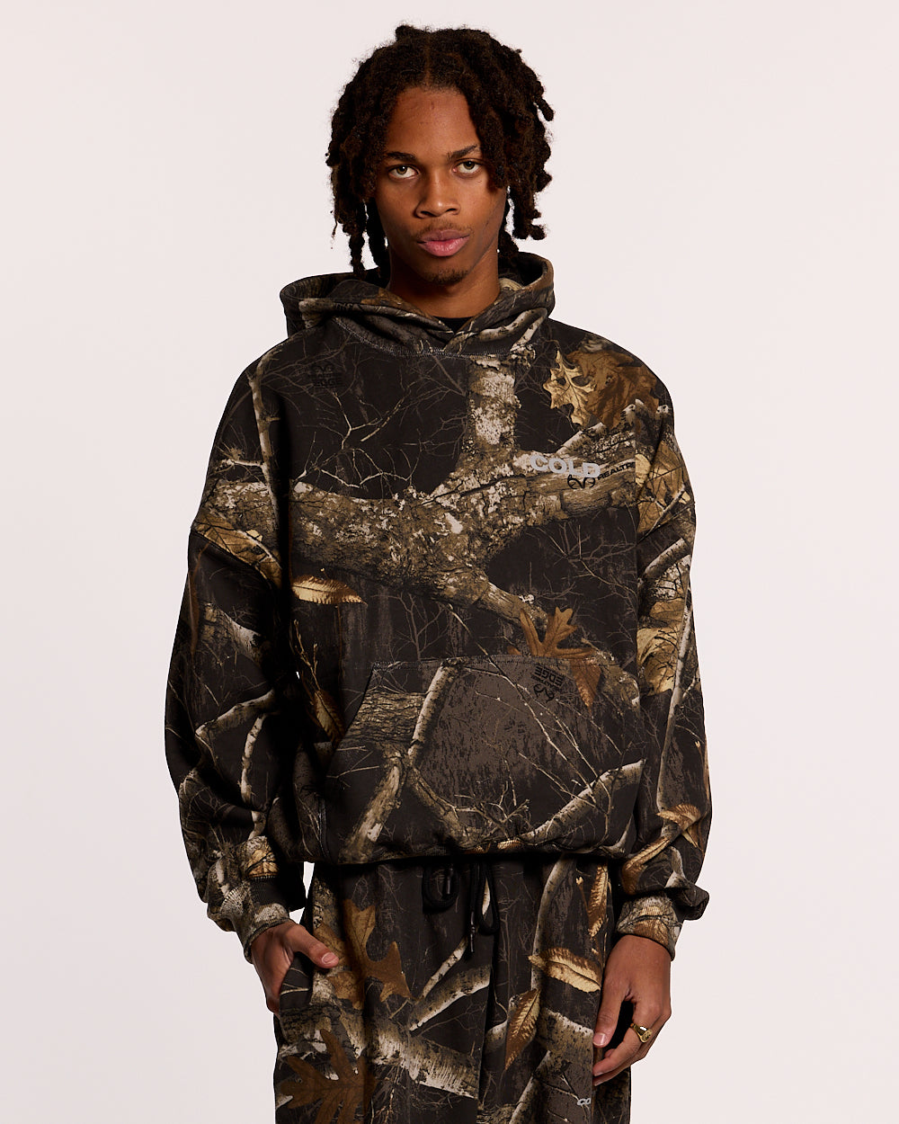 HOODIE REALTREE BLACK