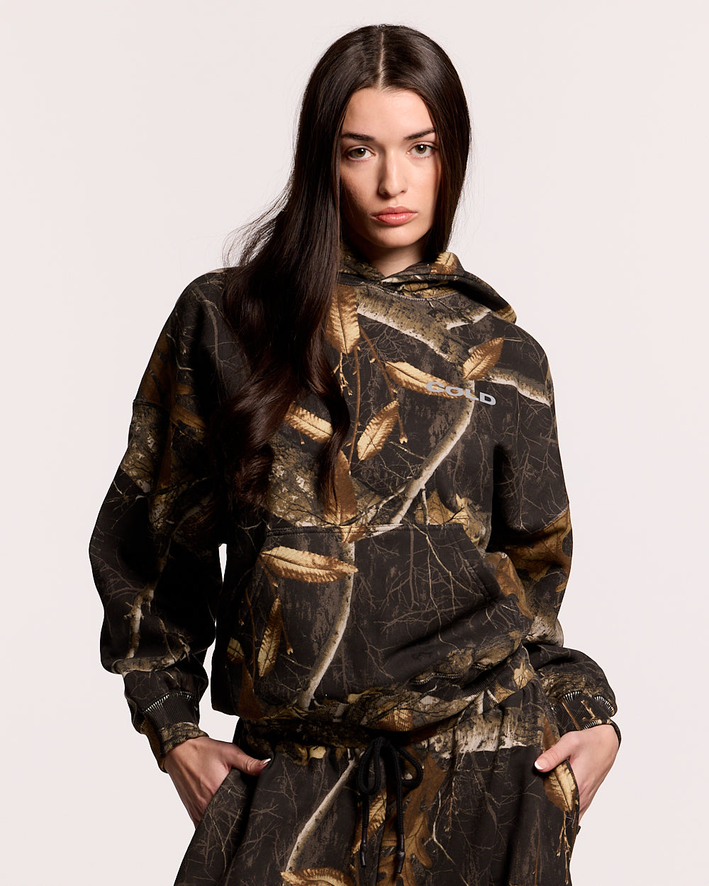 HOODIE REALTREE BLACK