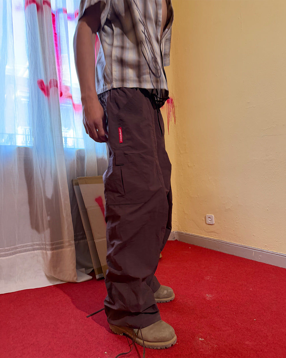 RESERVED CARGO PANTS BROWN