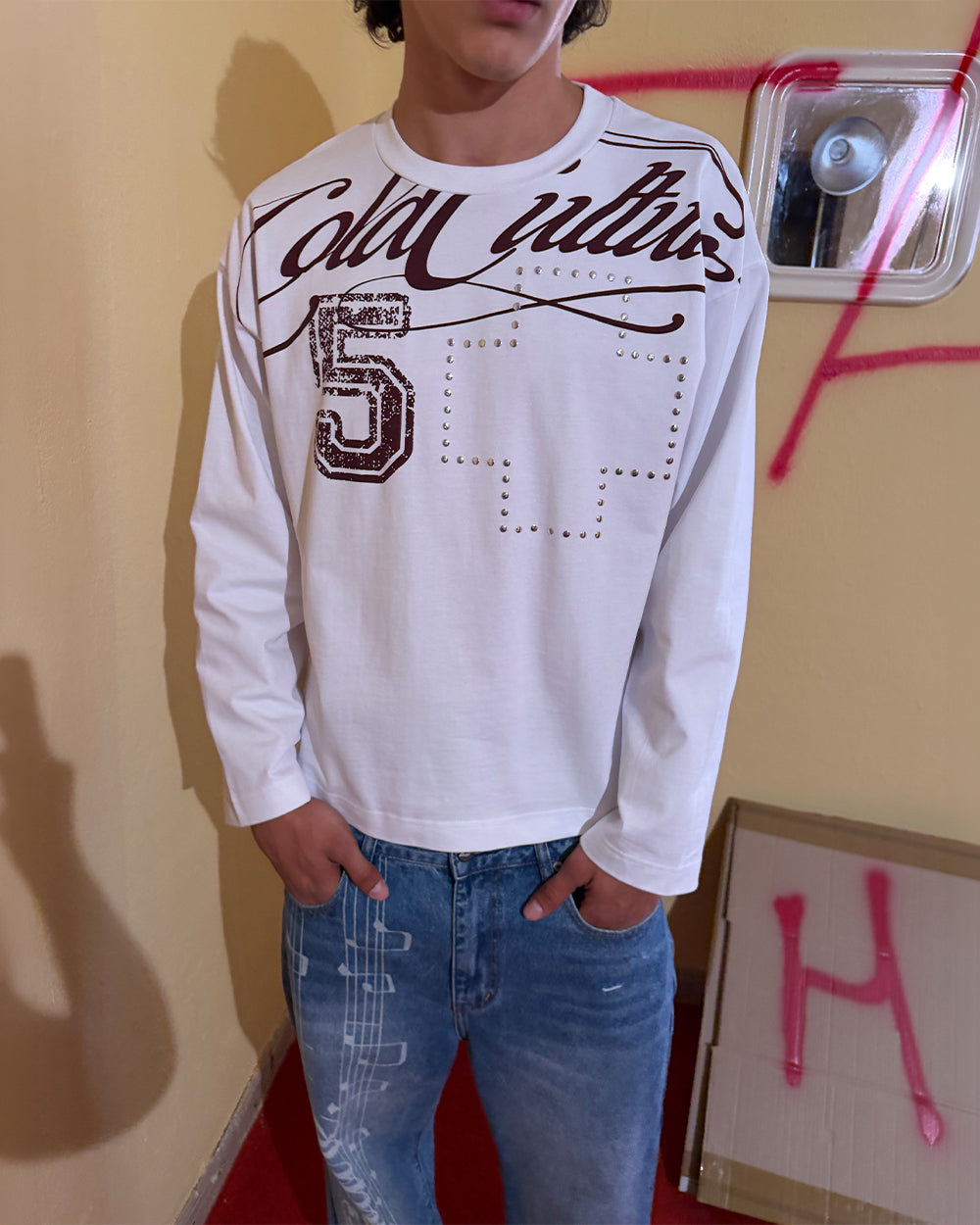 BLESSINGS LONGSLEEVE WHITE