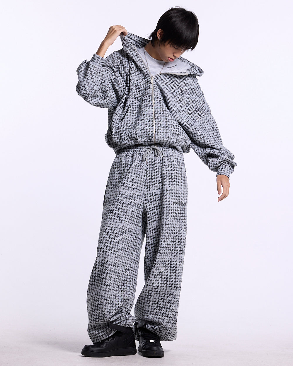 MAISON STREET SWEATPANTS HEATHER GREY