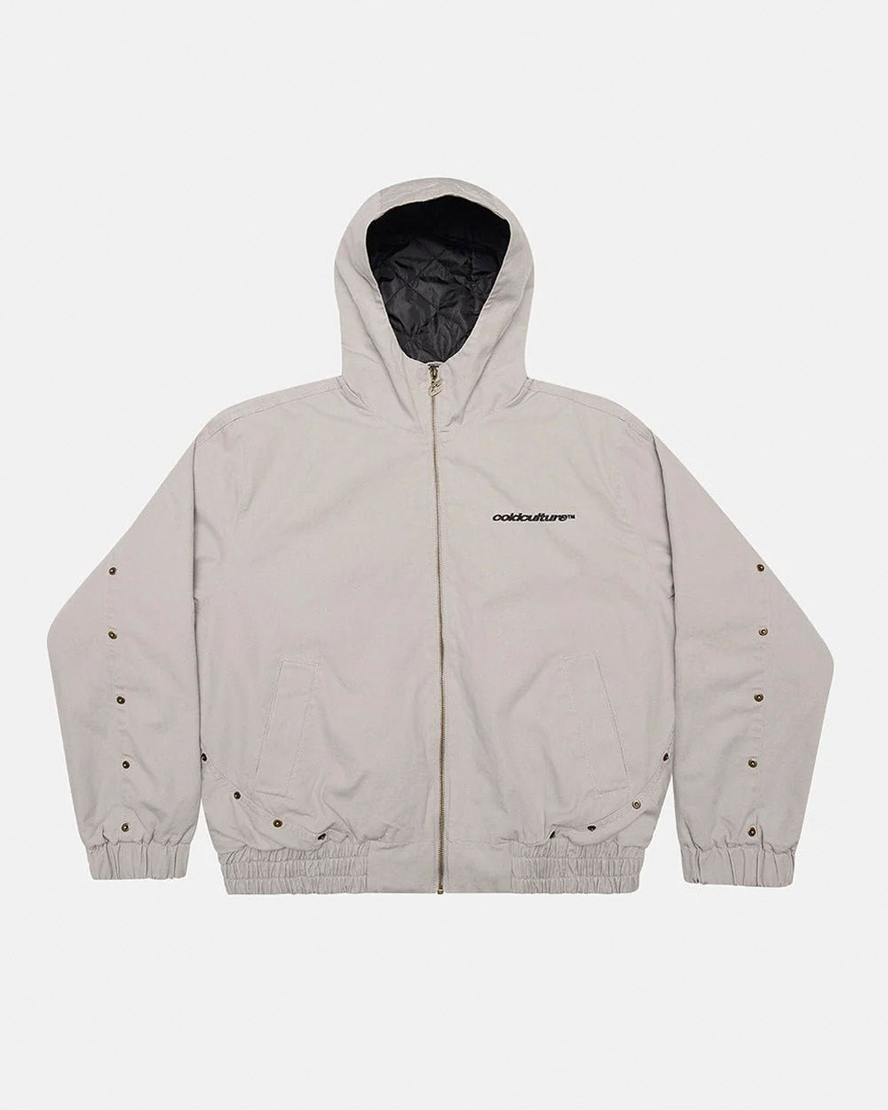 MIKE HOODED JACKET GREY