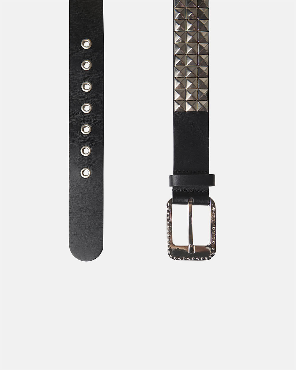 EMMO LEATHER BELT BLACK