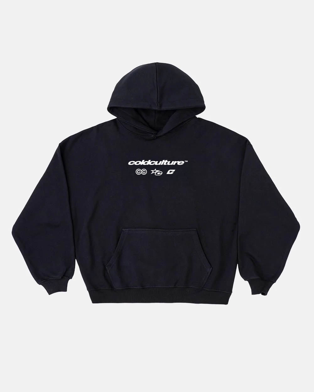 ELECTRIC SHINE HOODIE BLACK