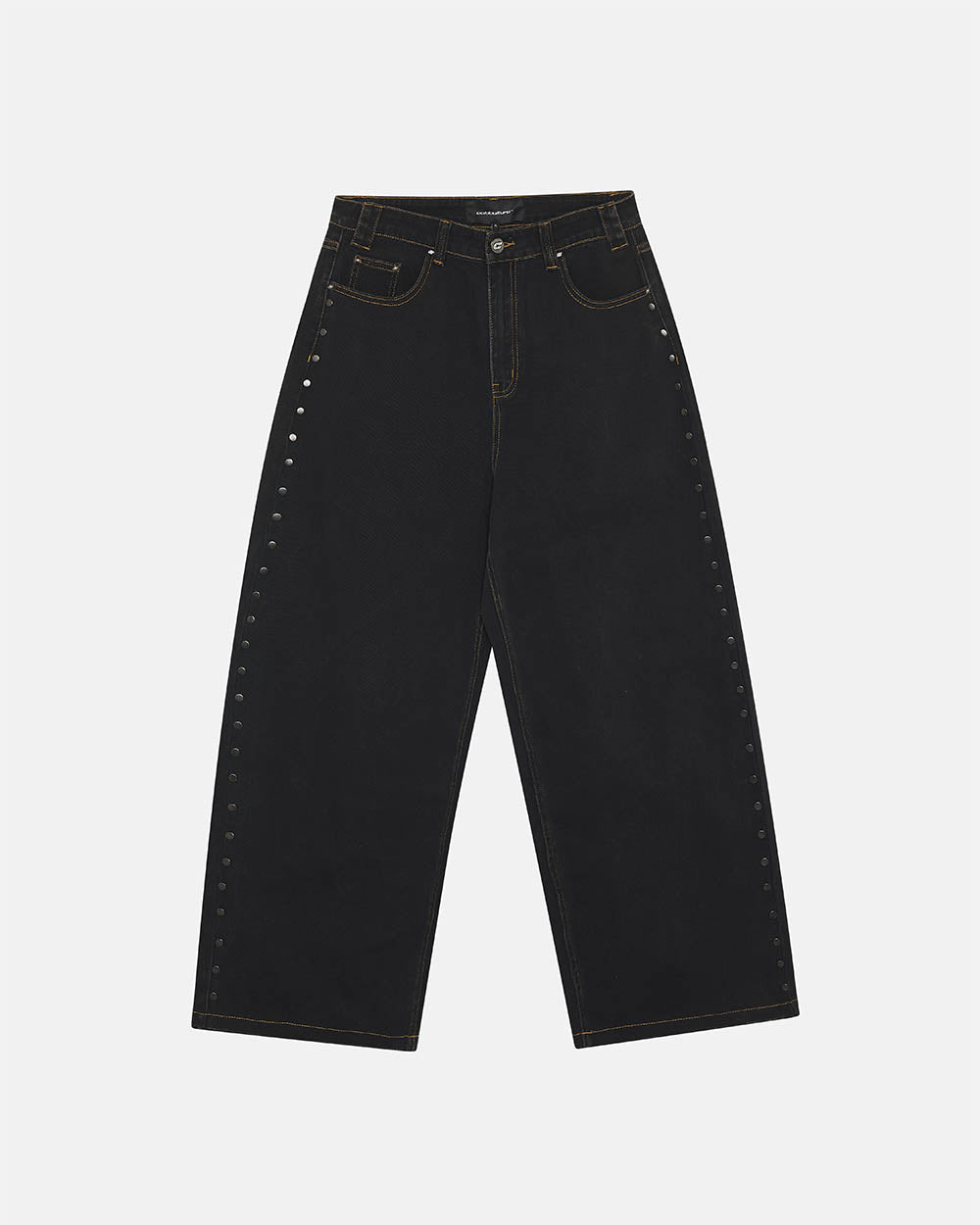 STUDS JEANS BLACK DENIM