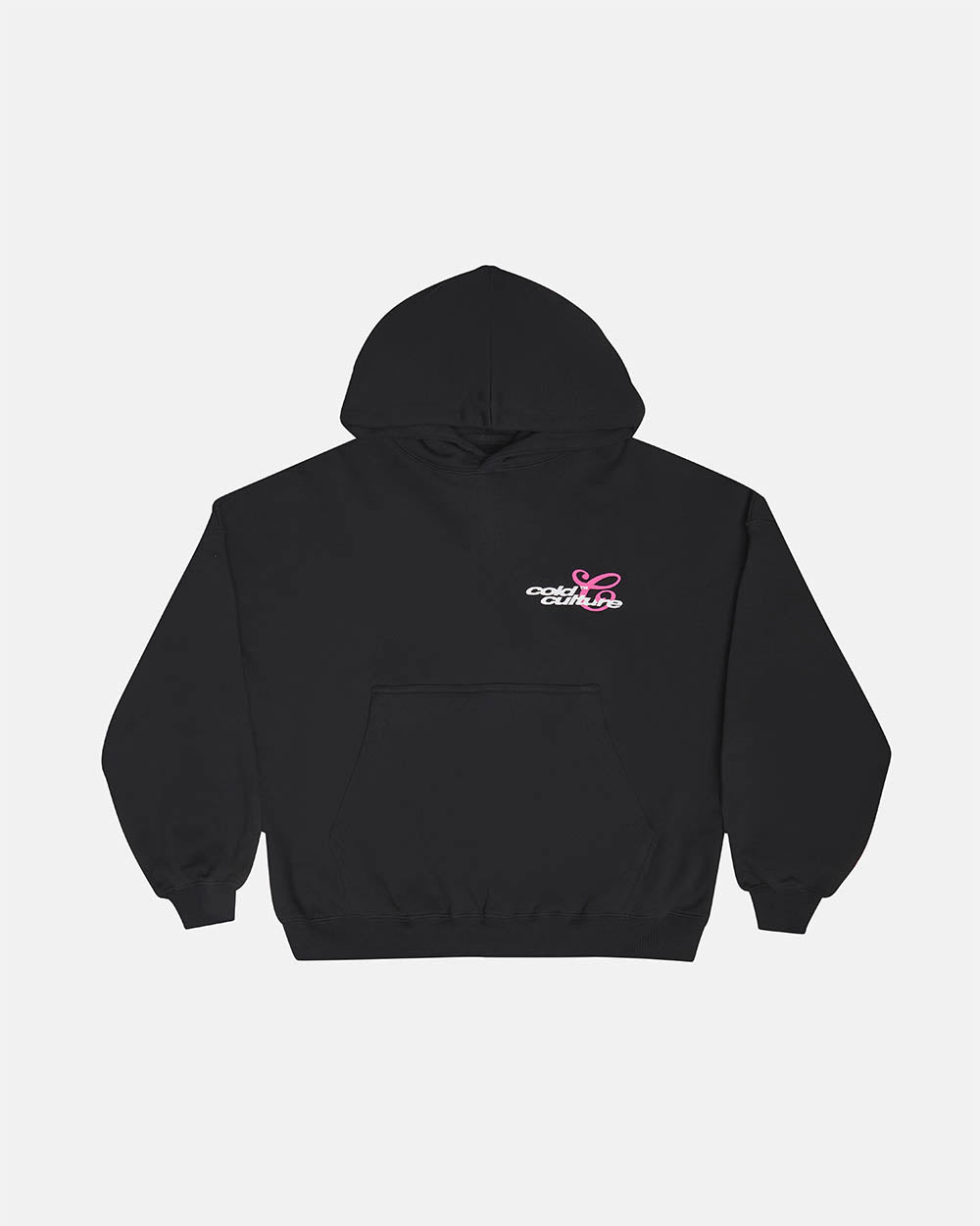 KISS THE BUNNY HOODIE BLACK