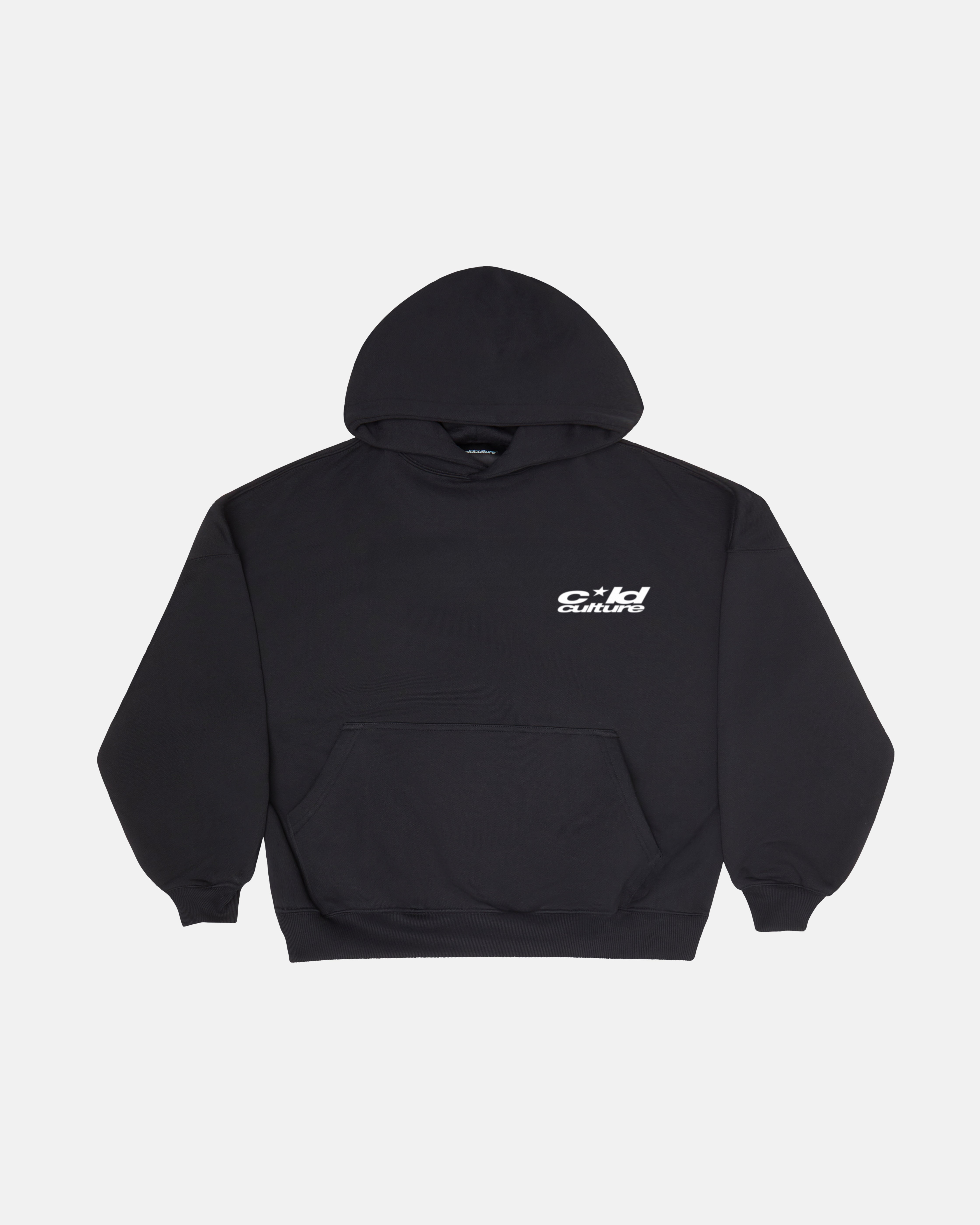 HEART ASHTRAY HOODIE BLACK