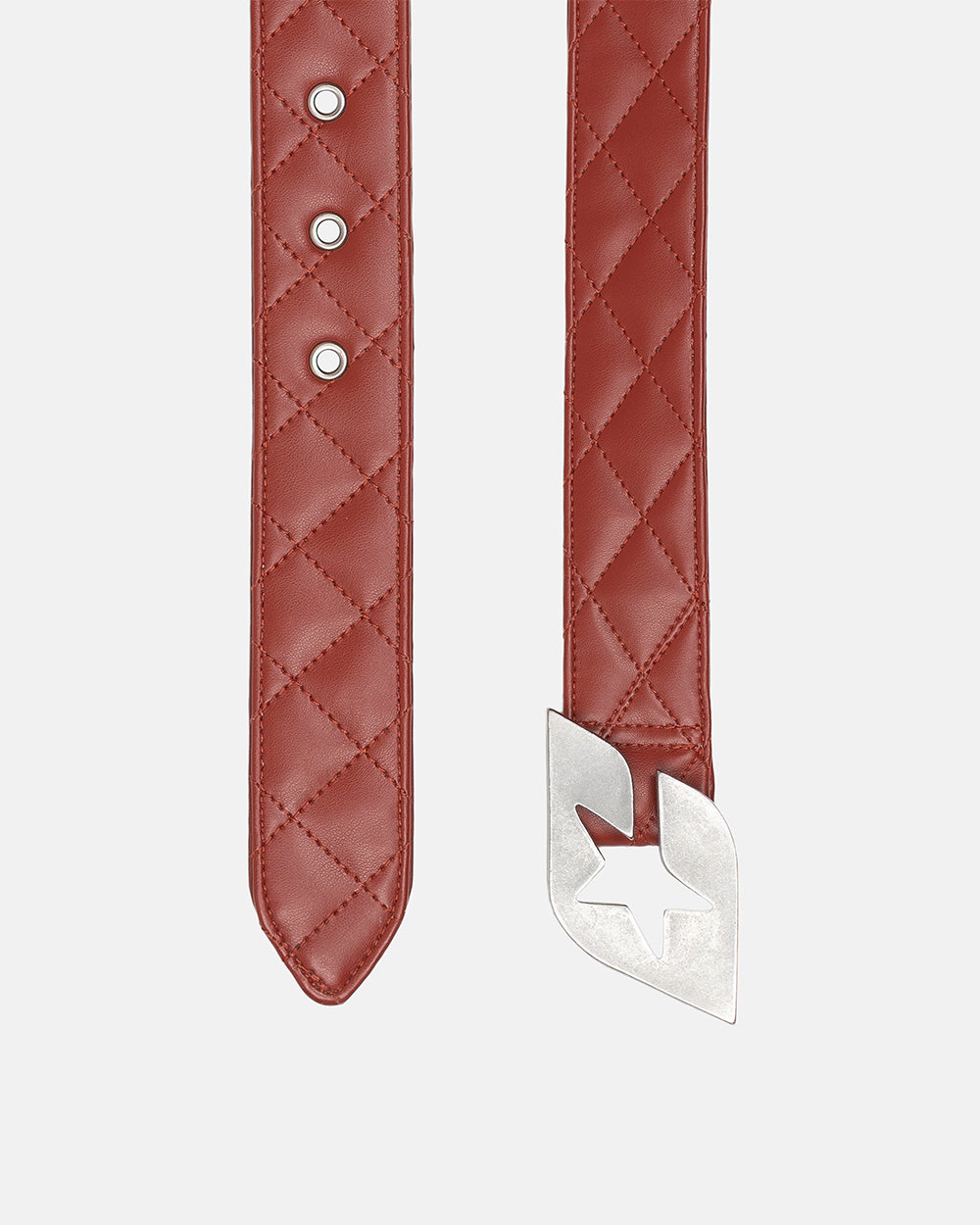 HIGH CLASS LEATHER BELT RED