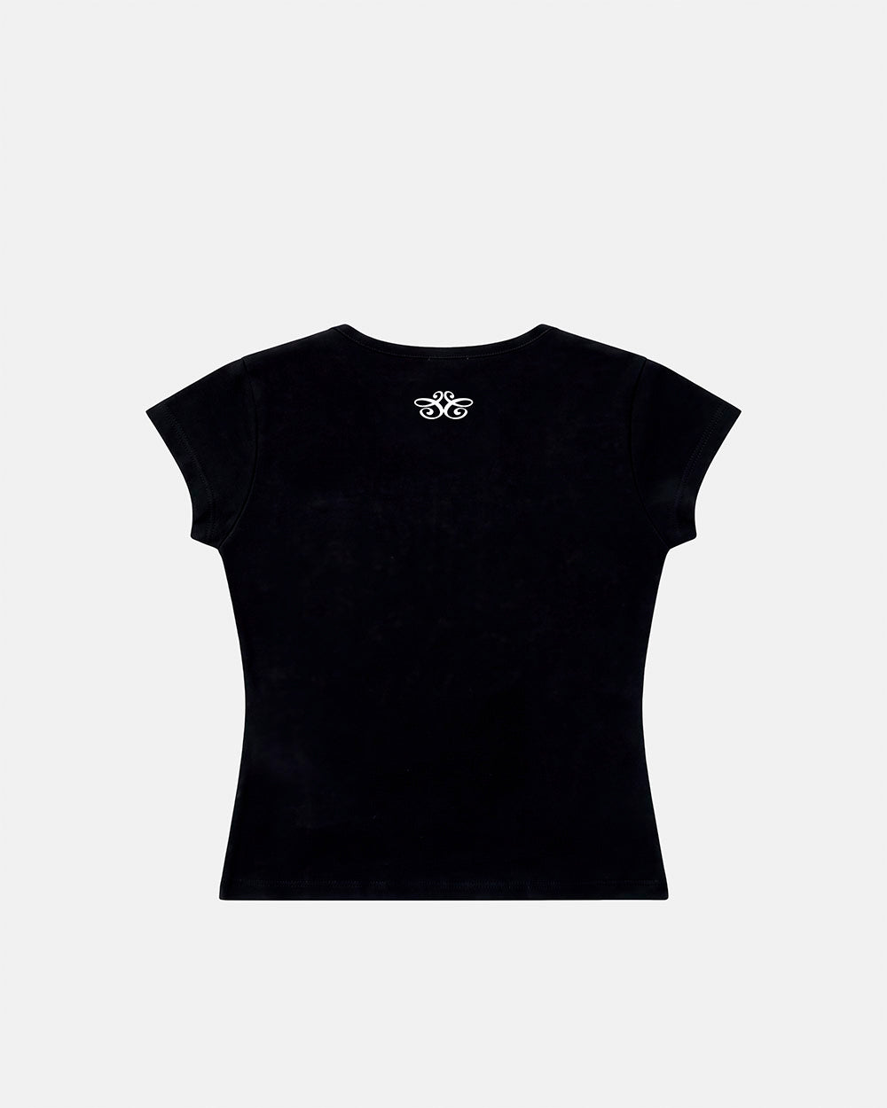 NIA SET BABY TEE BLACK - Cold Culture #packshot
