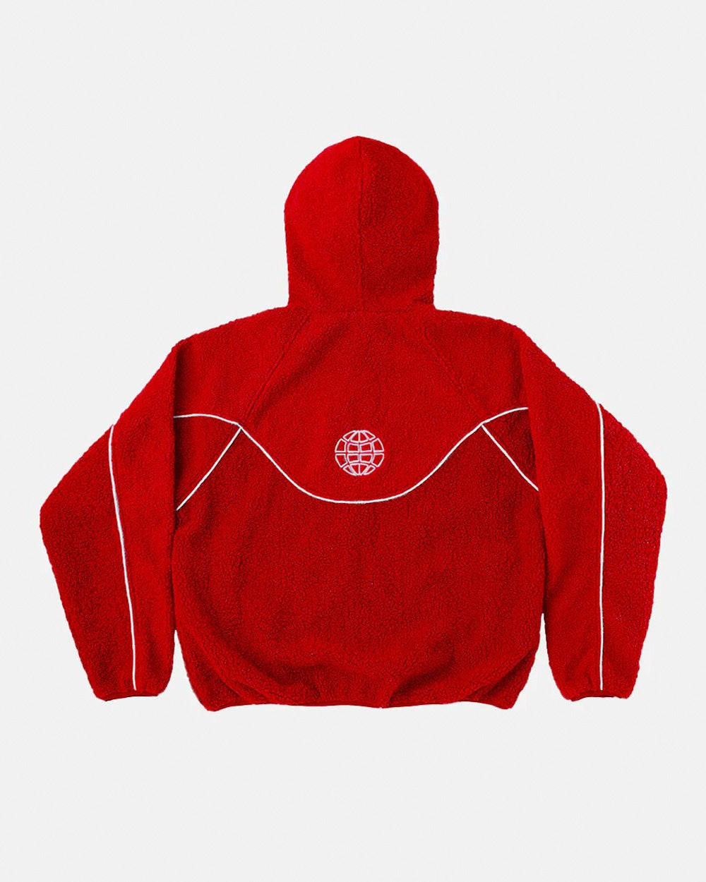 NO RISK FLEECE JACKET VIVID RED