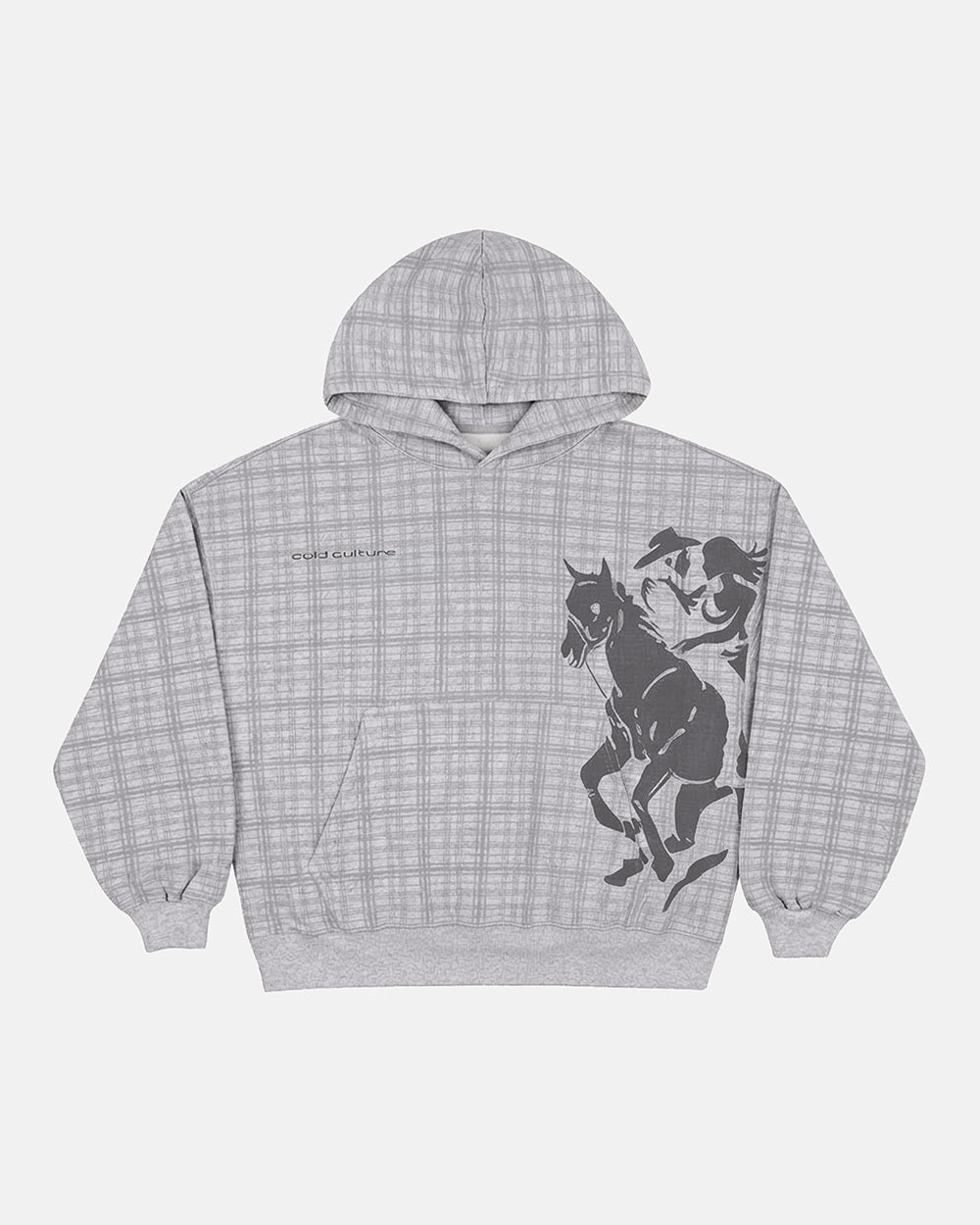 NOVEL HOODIE HEATHER GREY