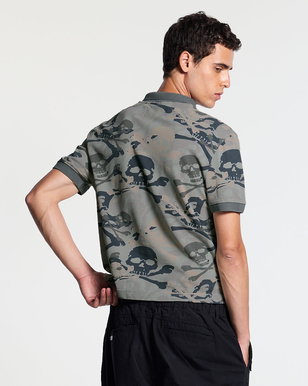 NIGHTSKULL POLO GREY