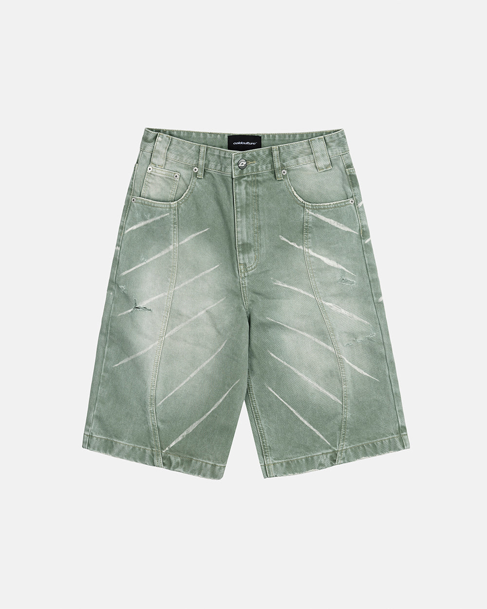 MUSIC RYTHIM SHORTS GREEN