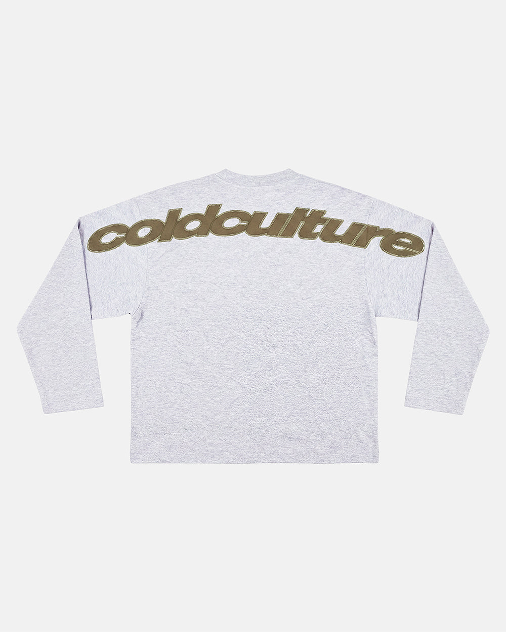 CURVED KNOTS LONGSLEEVE HEATHER GREY