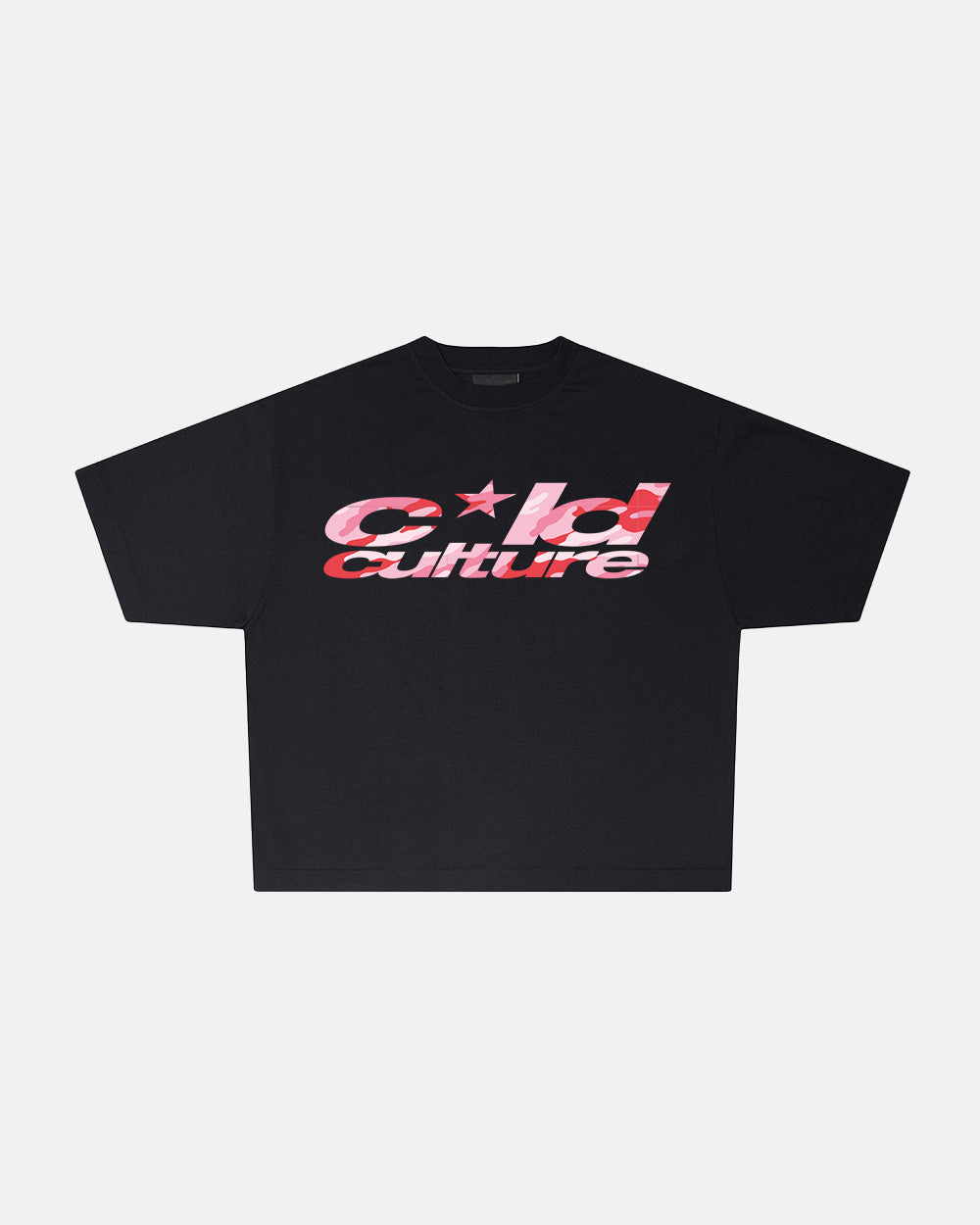 WILD CAMO TEE BLACK