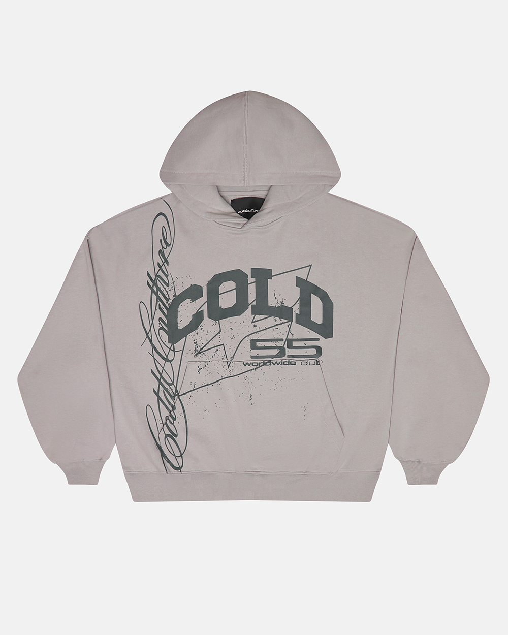 ON ROAD HOODIE GREY & GREEN