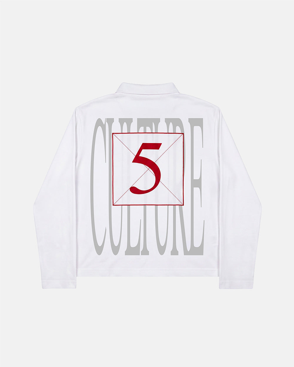 PAUSE LONGSLEEVE POLO WHITE