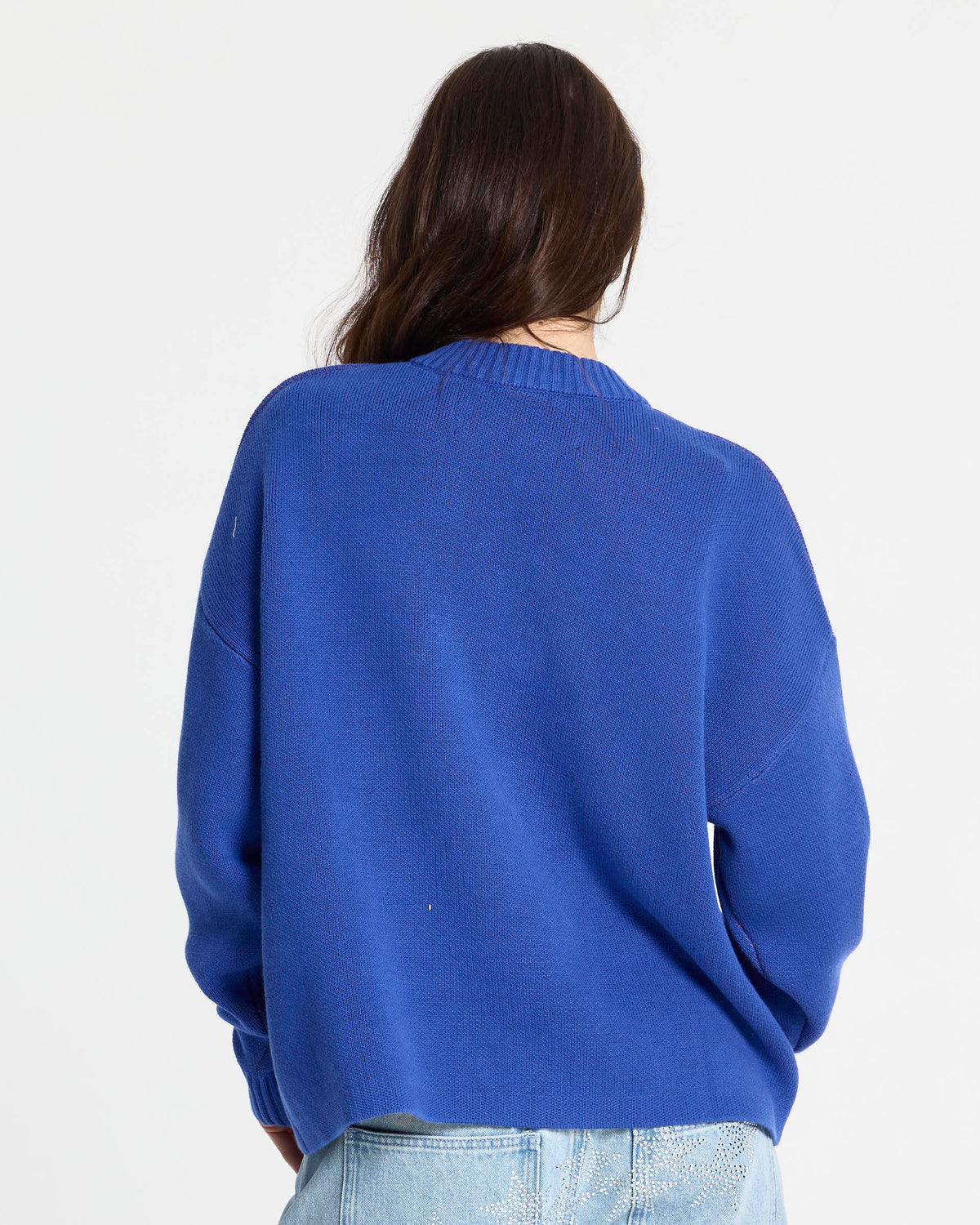 POISON KNIT BLUE AND ORANGE