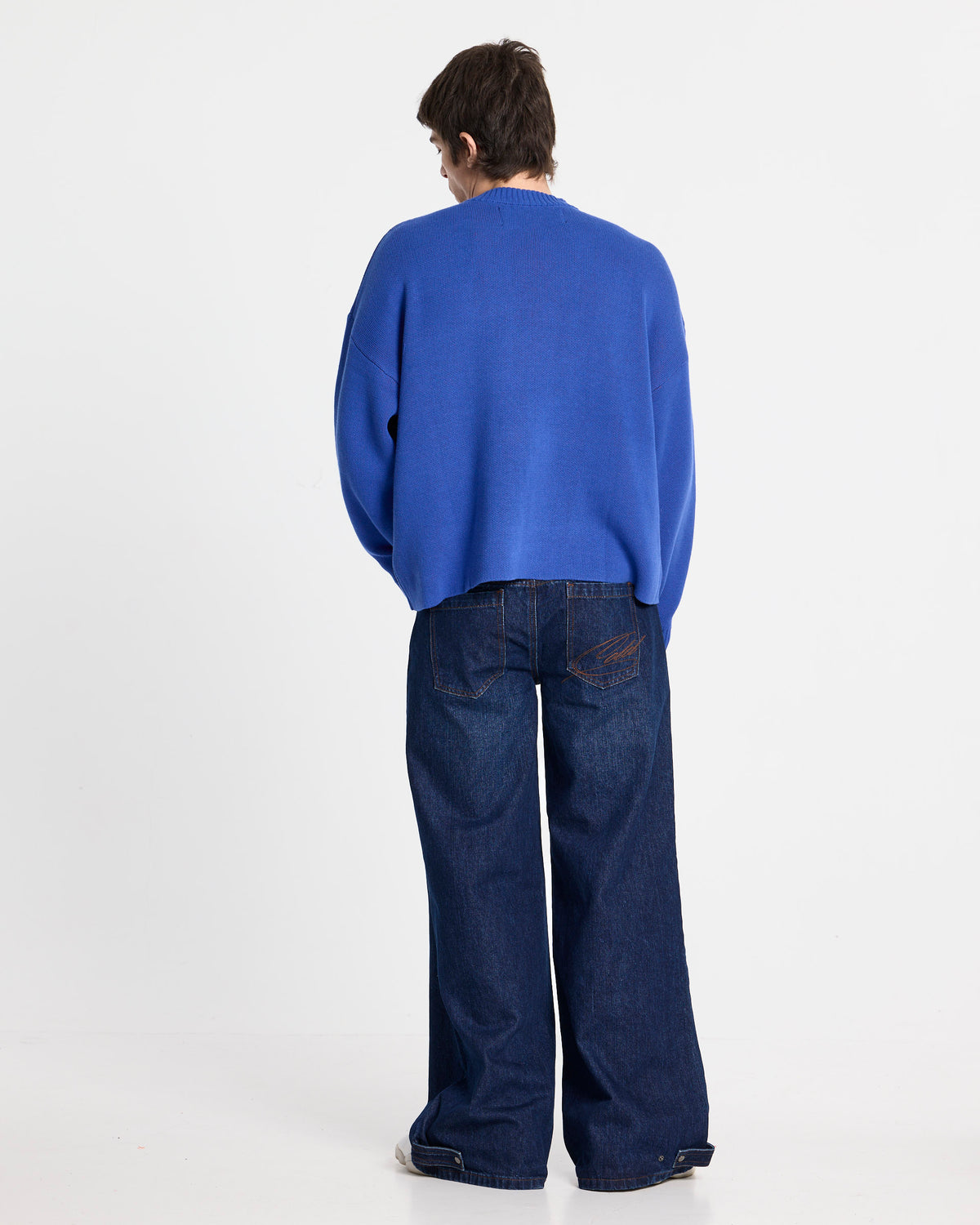 POISON KNIT BLUE AND ORANGE - Cold Culture #man
