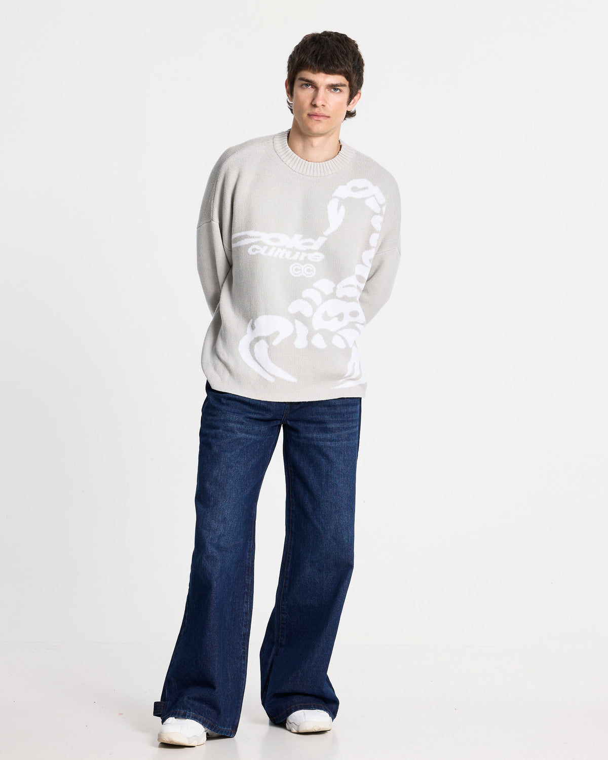 POISON KNIT COOL GREY - Cold Culture #man