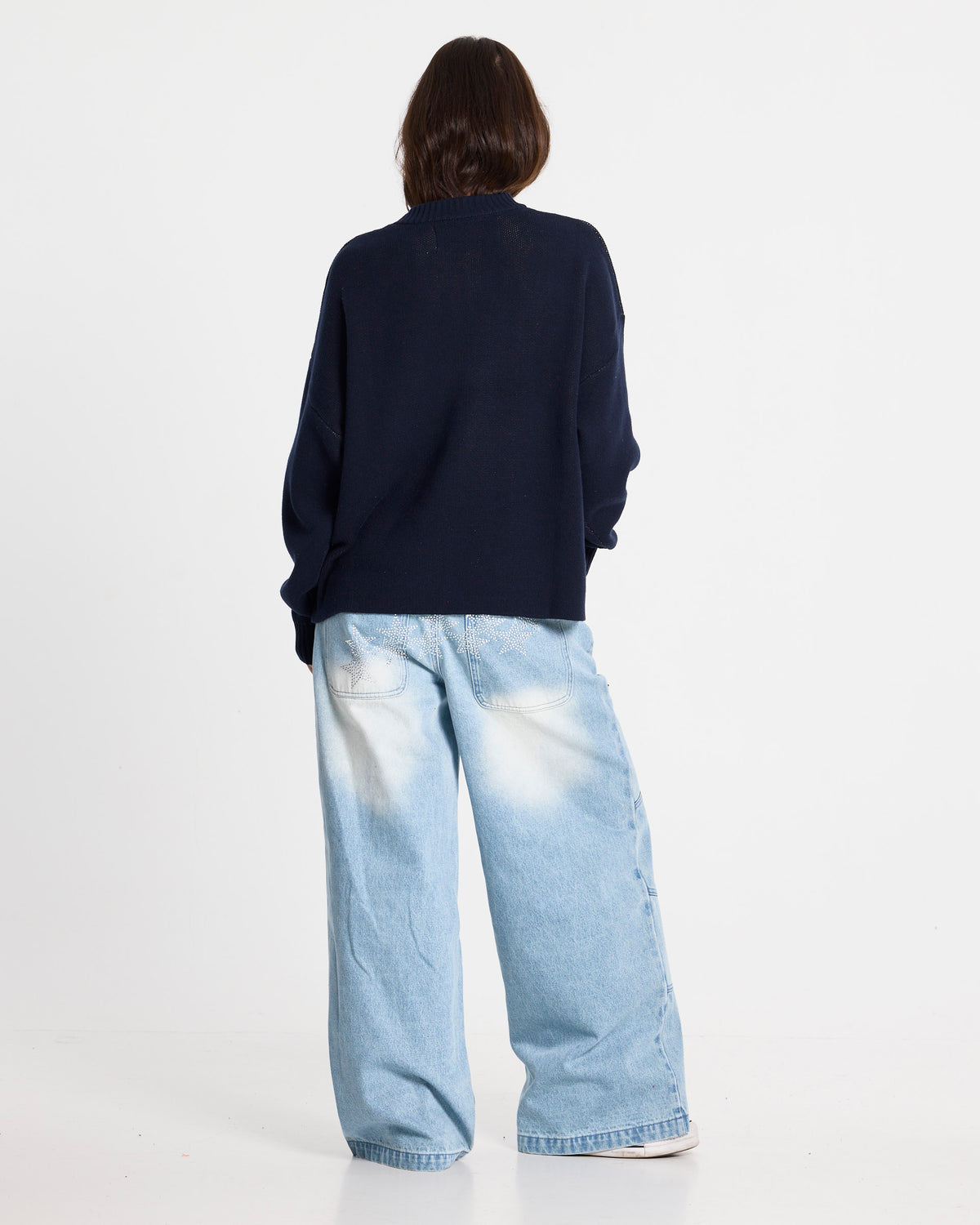 POISON KNITWEAR HEAVY BLUE