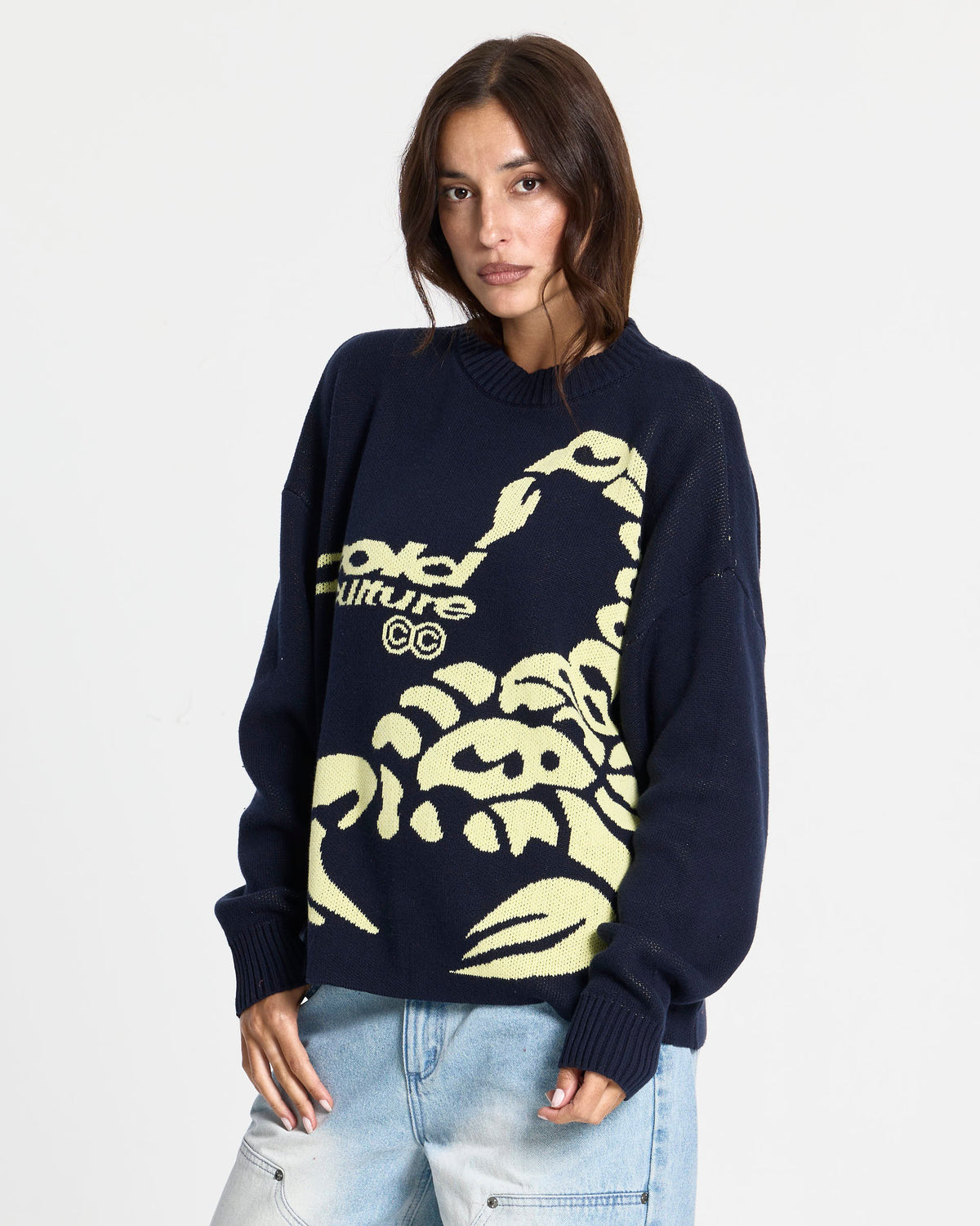 POISON KNITWEAR HEAVY BLUE