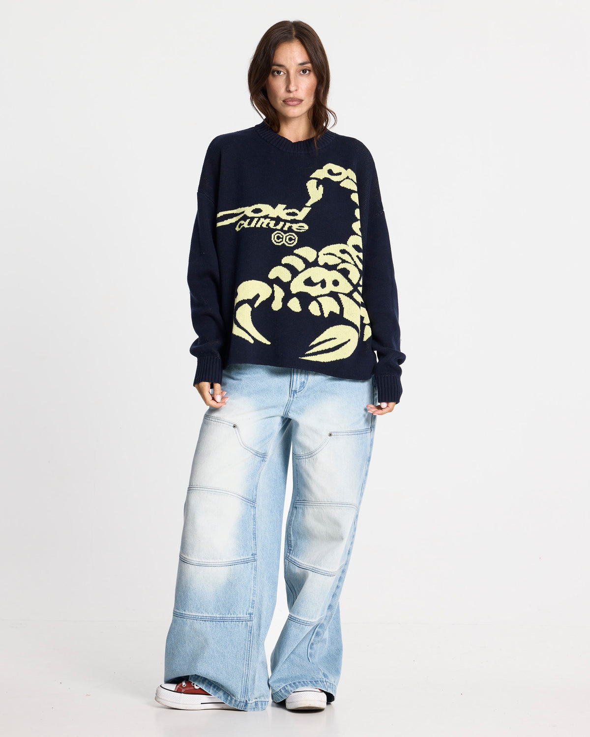 POISON KNITWEAR HEAVY BLUE - Cold Culture #man