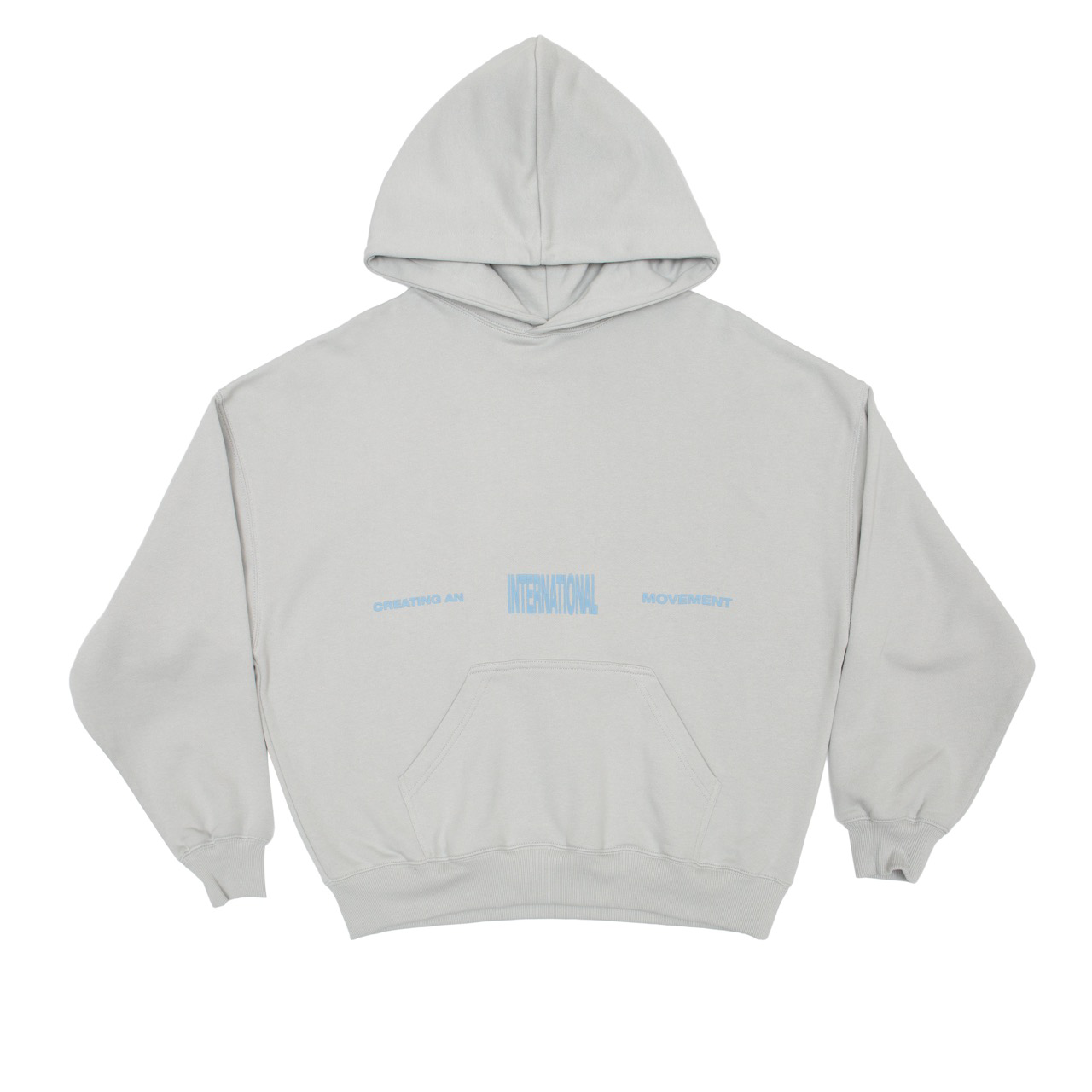 TYPE MODIFICATION HOODIE PEARL GRAY