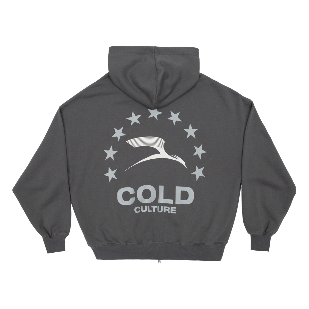 Cold Brand HEIGHTS ZIP HOODIE HEAVY GREY