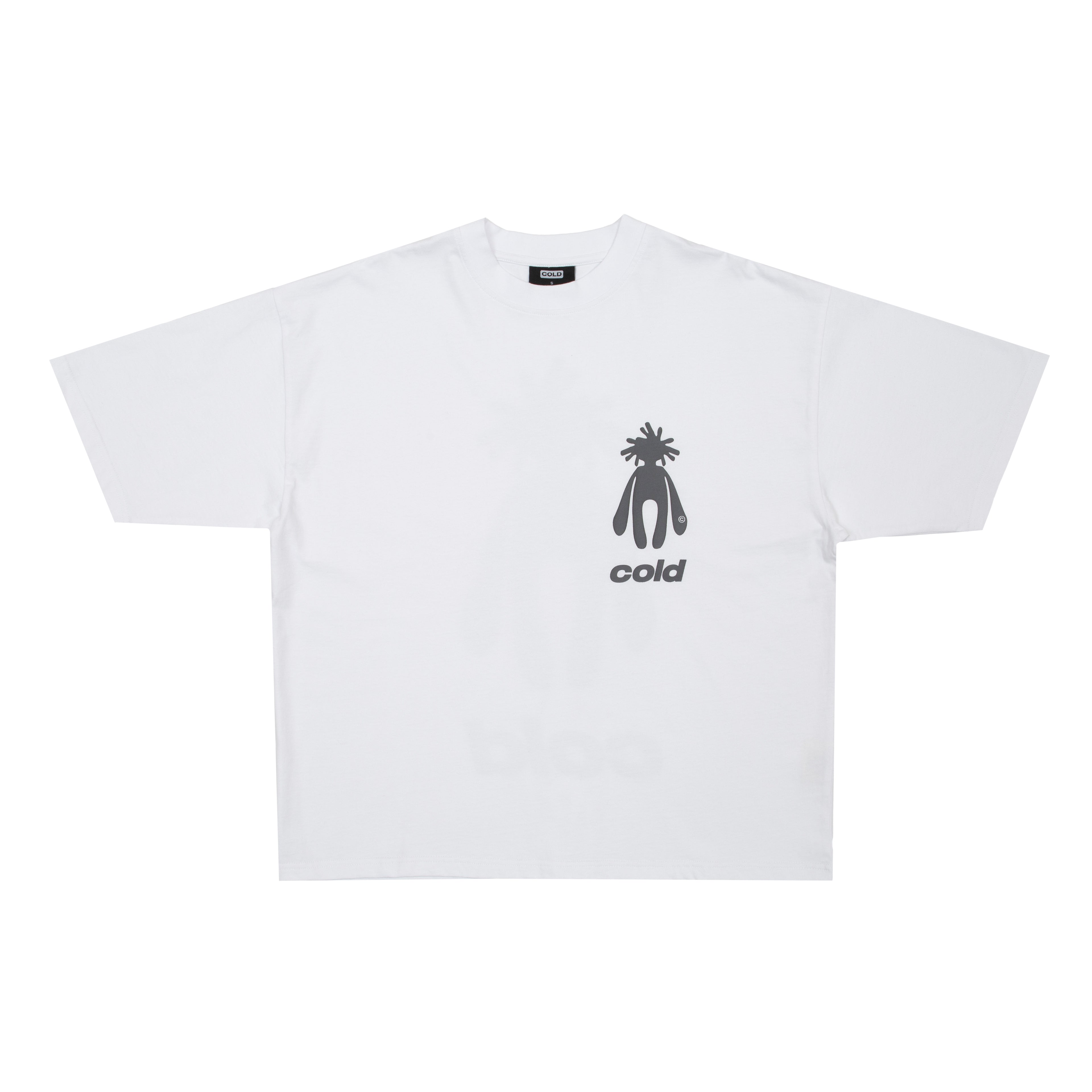 NEW IN TOWN TEE WHITE