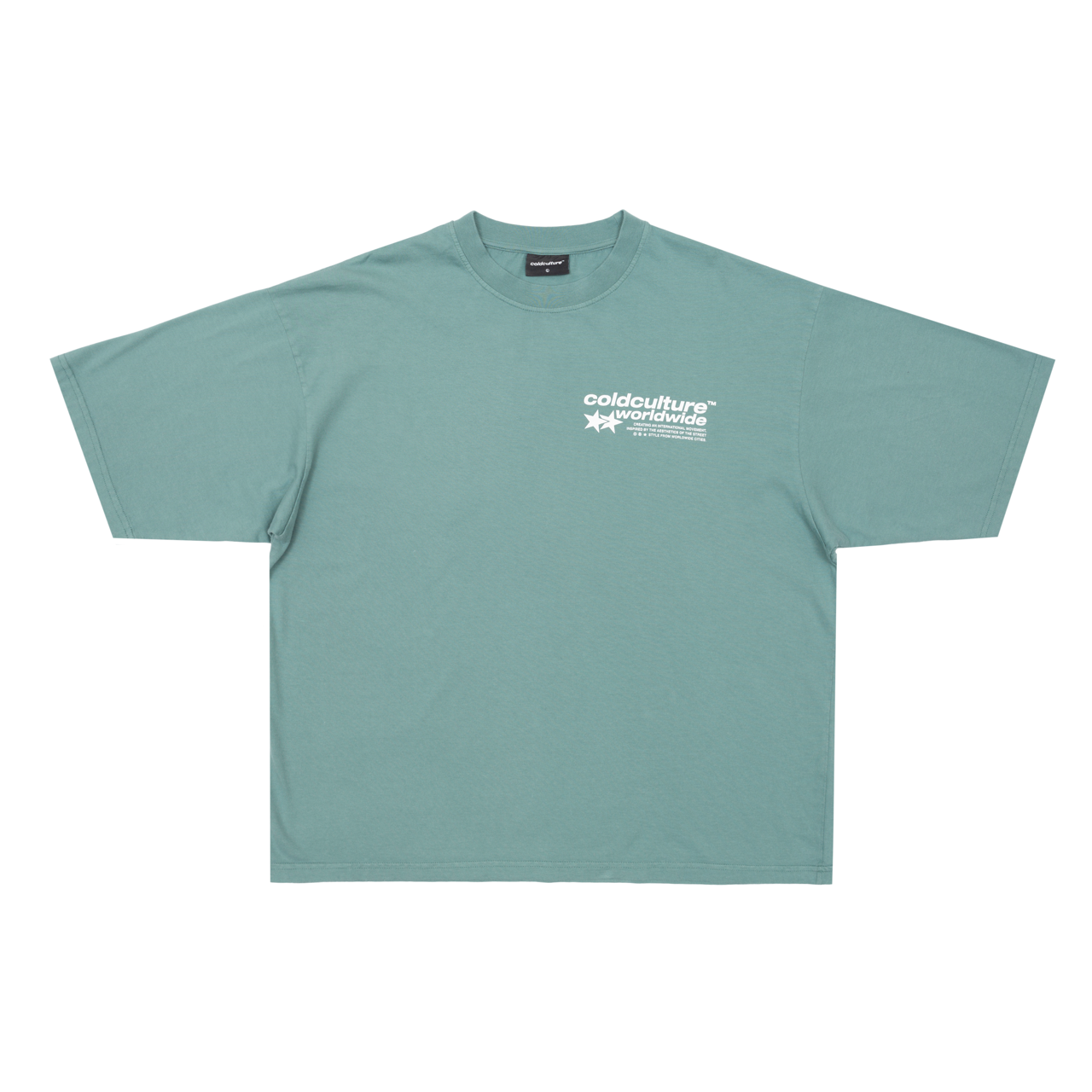 STATUS TEE ASH GREEN